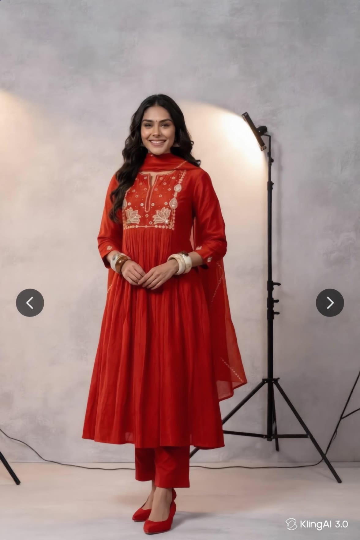 Kling AI work 317551014617418 - ai female model AI video