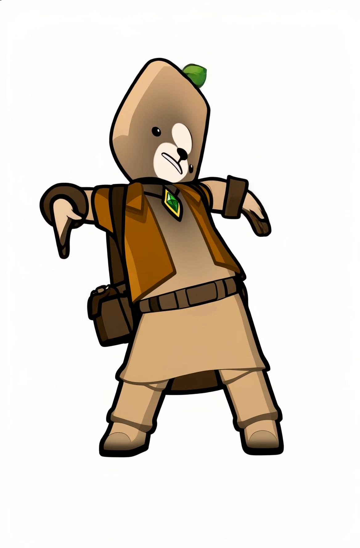 Marmot Bad - oversized big head characters AI video