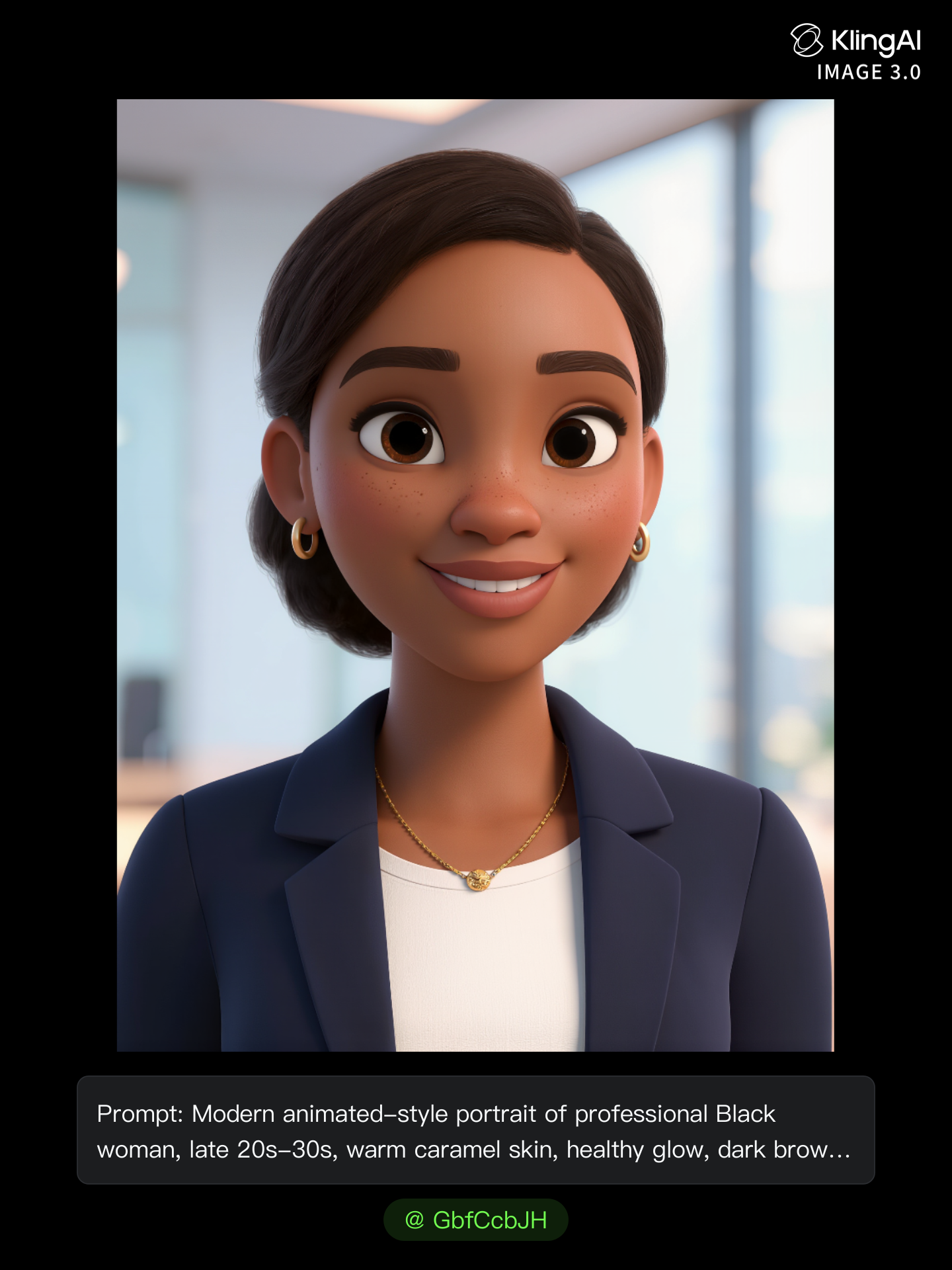 Modern 3D Animated LinkedIn Head - hentia animated AI image