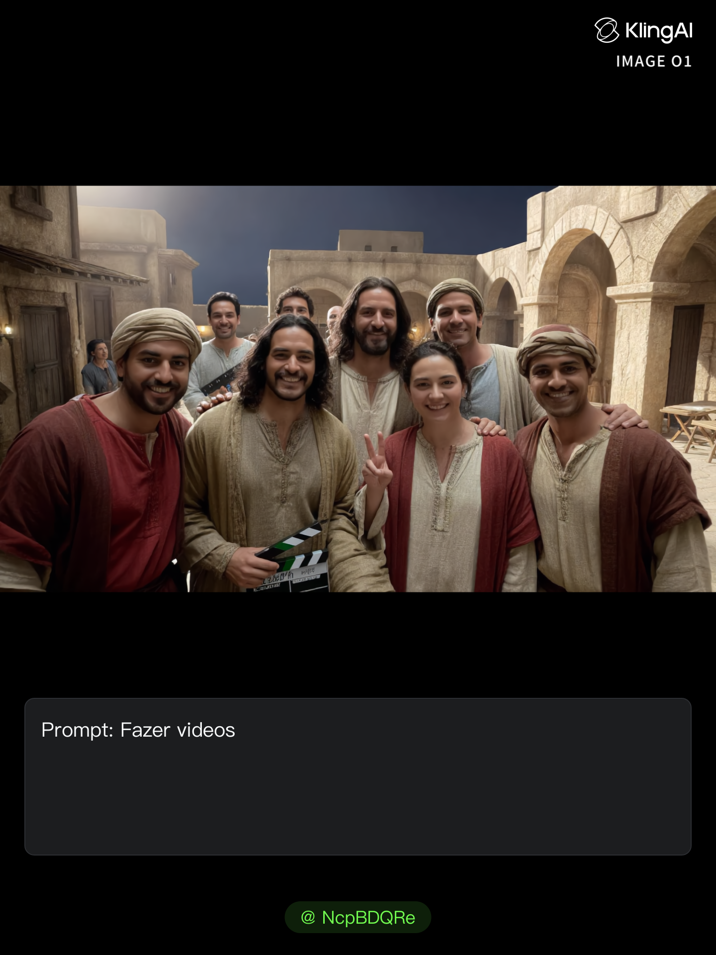 Kling AI work 298566511522661 - how to mix multiple videos into one AI image