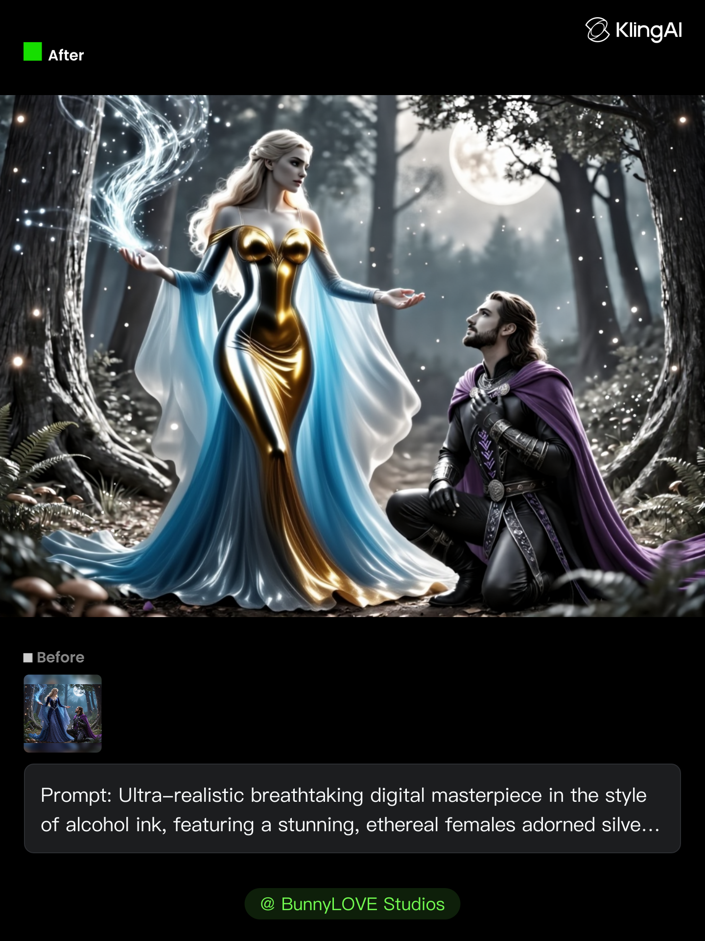 Kling AI work 300891991501435 - bright and shiny latex AI image