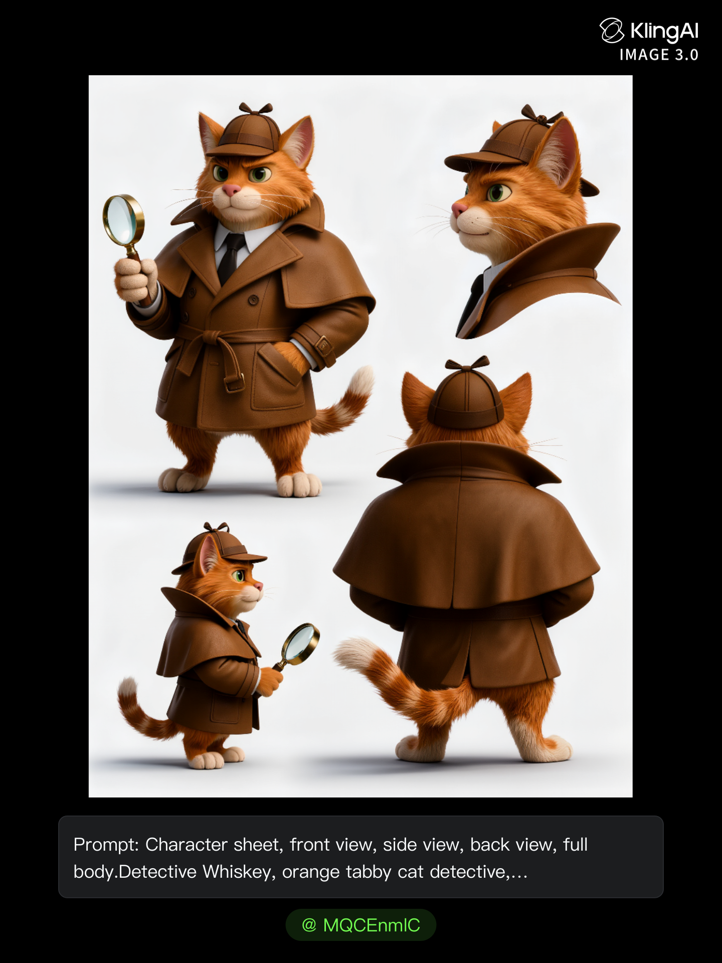 Kling AI work 312706488664787 - detective animes AI image