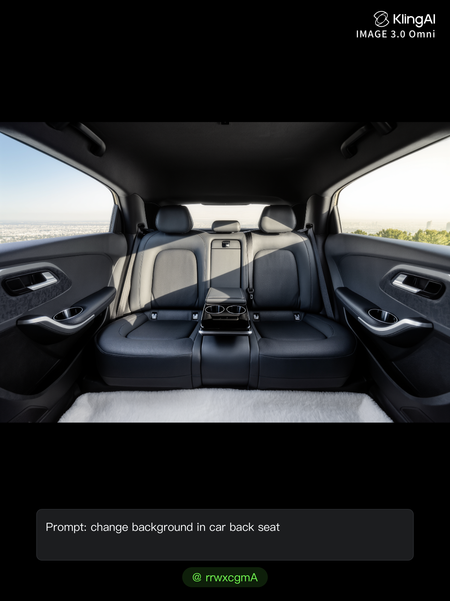 Kling AI work 309104224318916 - leopard print car seat covers AI image