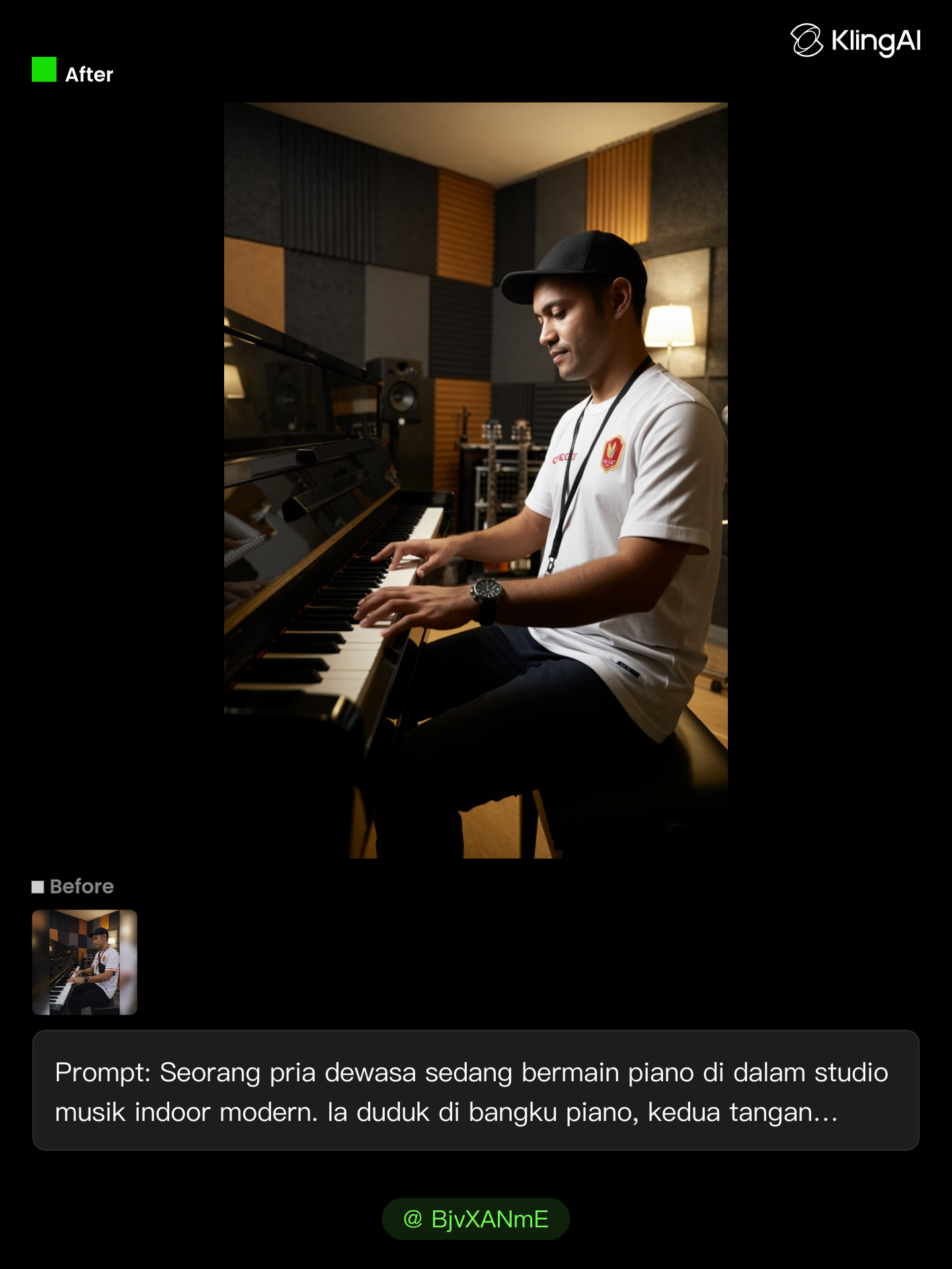 Kling AI work 299834104502029 - field studio AI image