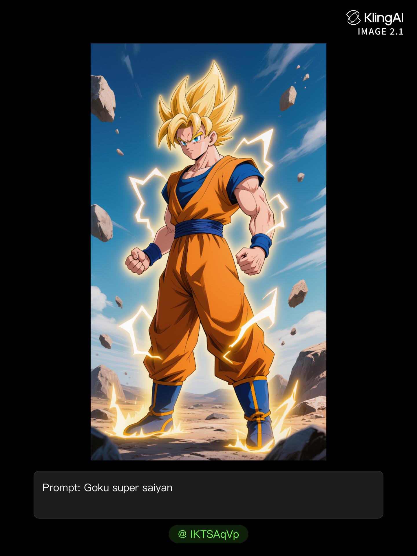 Kling AI work 313802845524100 - goku ai image generator AI image