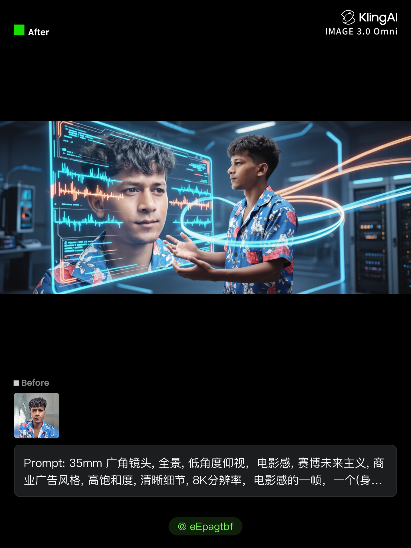 Kling AI work 313155615660238 - kling video extender AI image