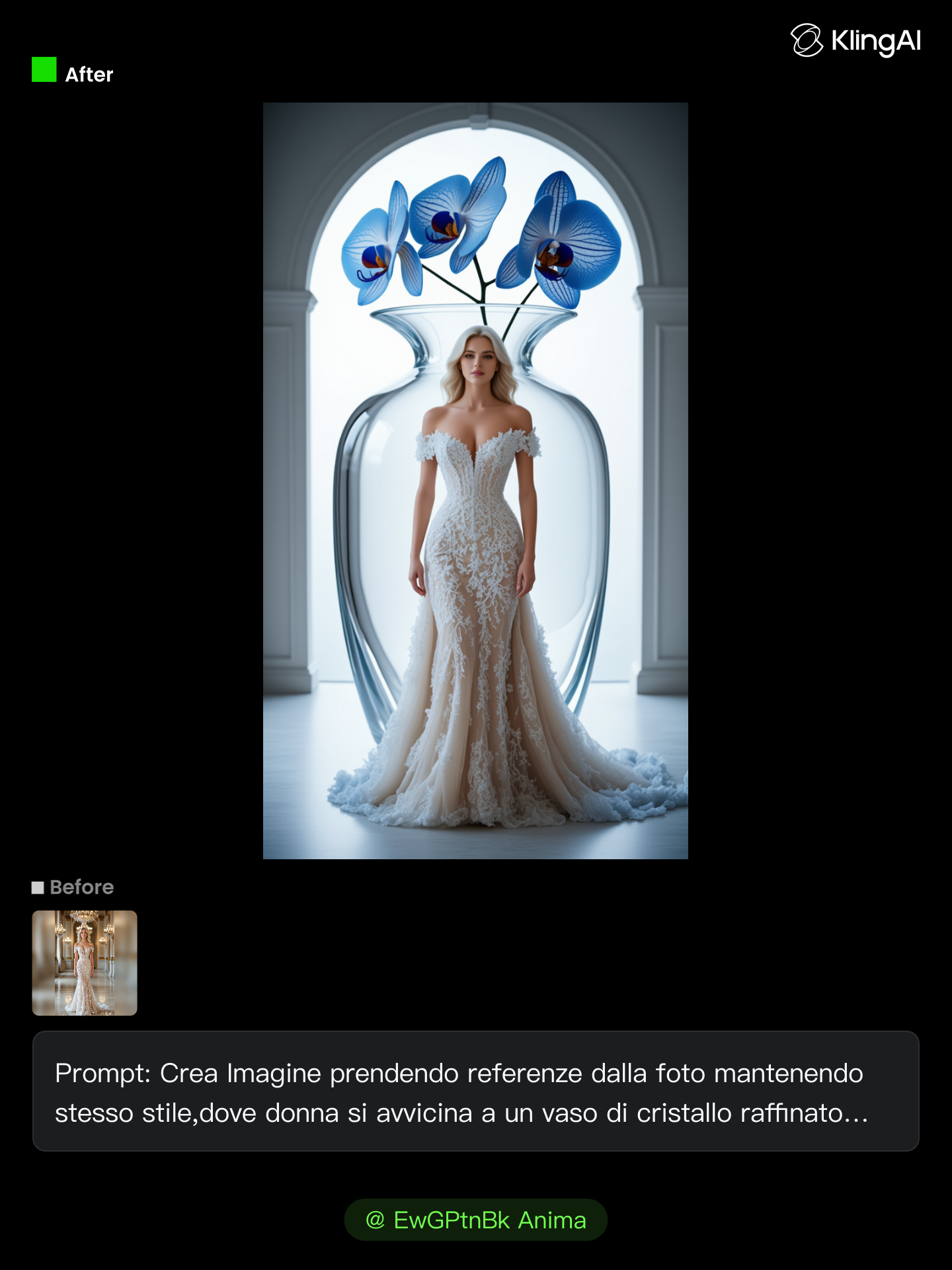Kling AI work 306490717500372 - imagine photography AI image