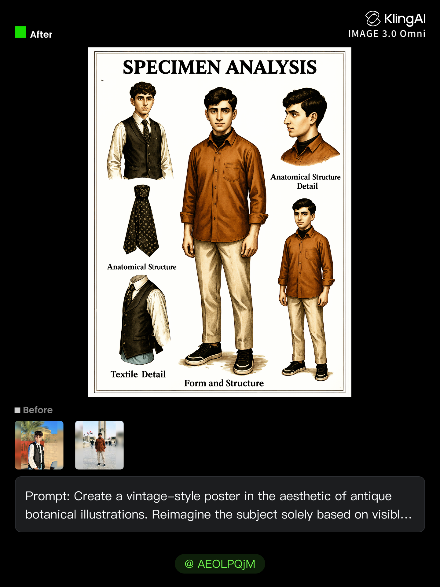 Kling AI work 309545374526162 - image poster design AI image