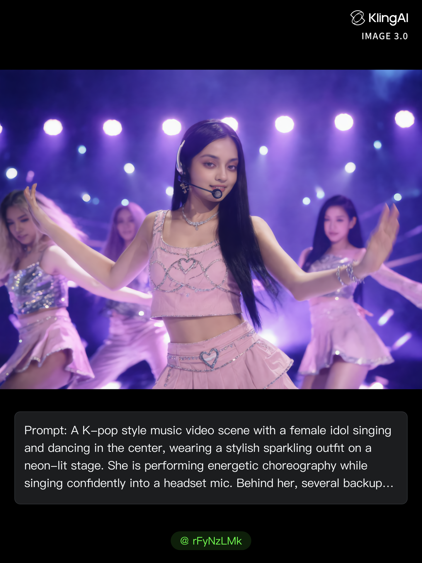 Kling AI work 310970815610284 - kpop outfit AI image