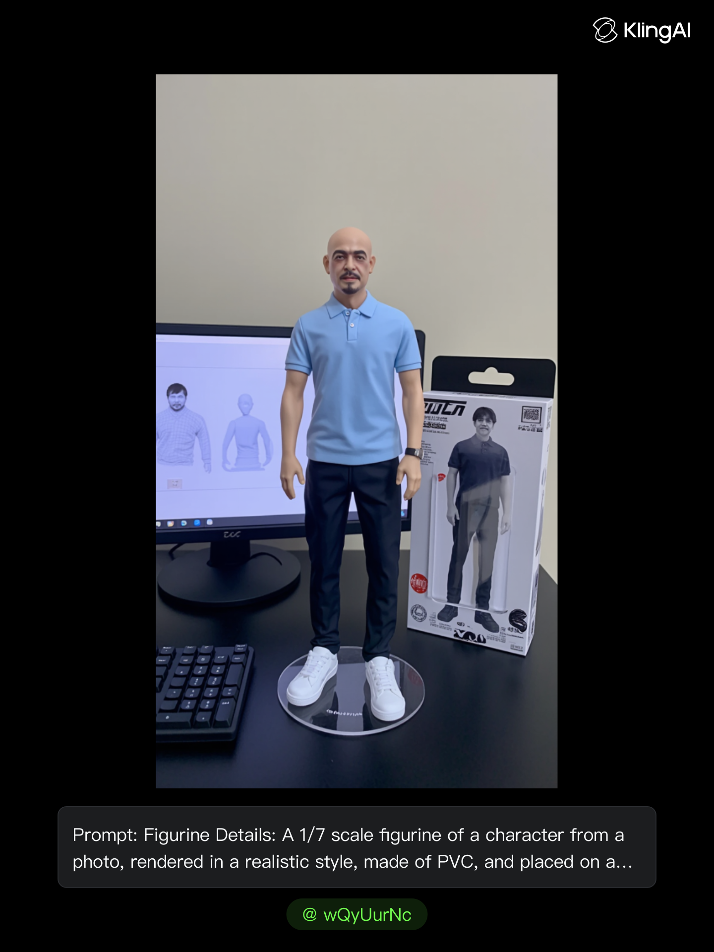 Kling AI work 298114987526091 - figurine ai generator AI image