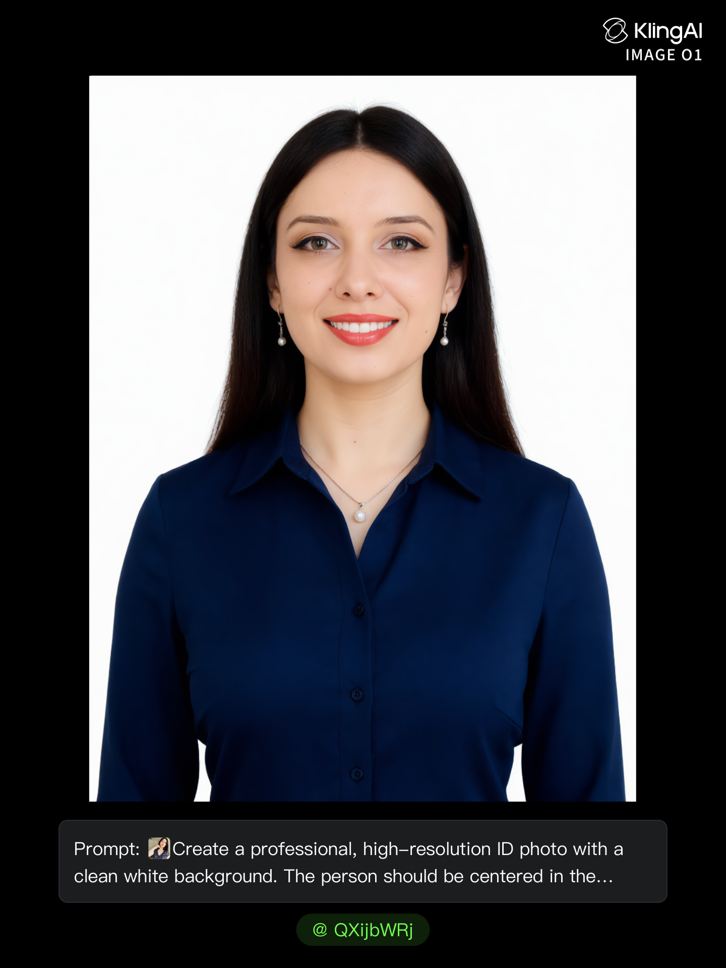 Kling AI work 310461767527183 - professional facial mocap AI image