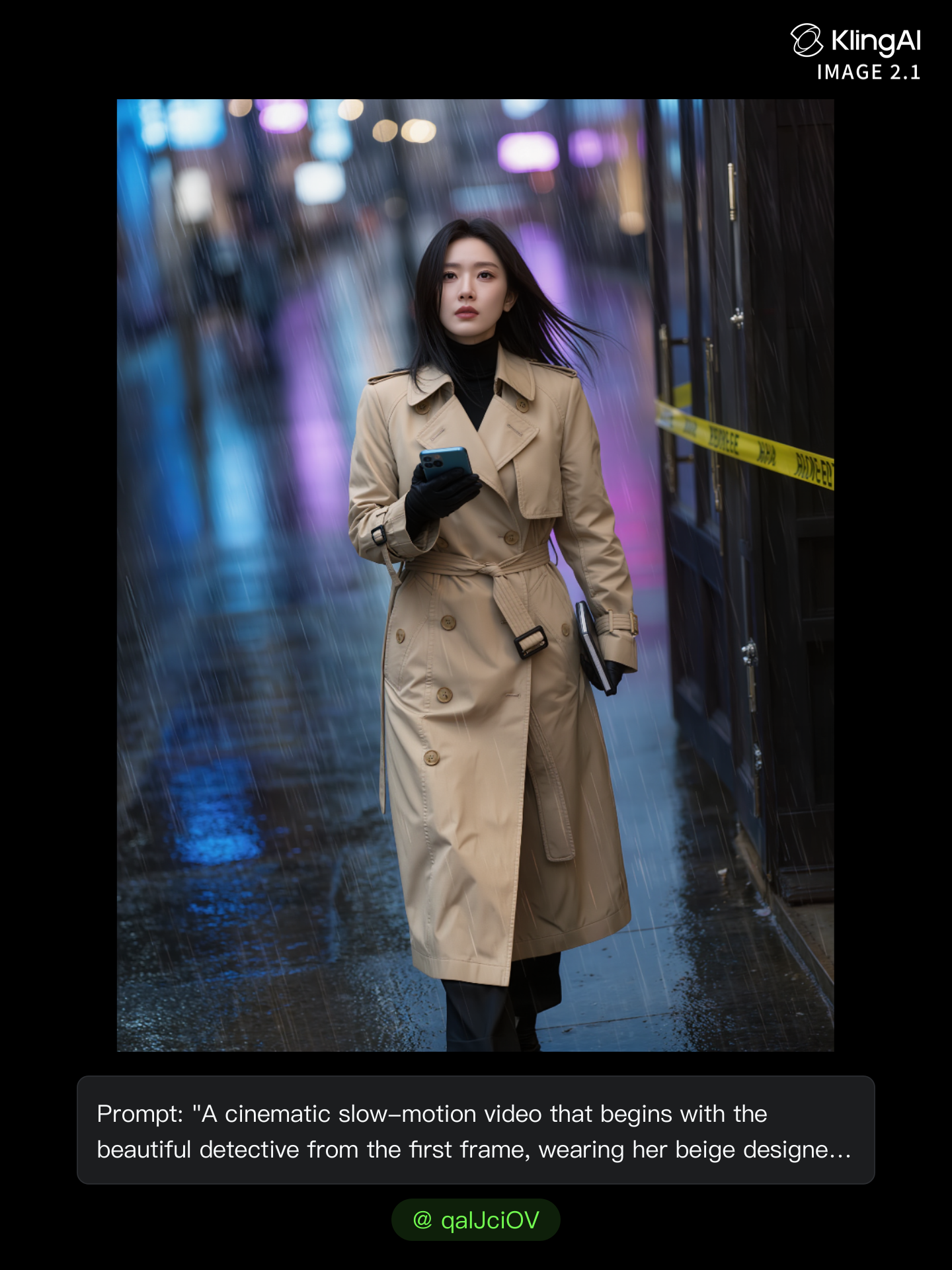Kling AI work 316161980618171 - detective animes AI image