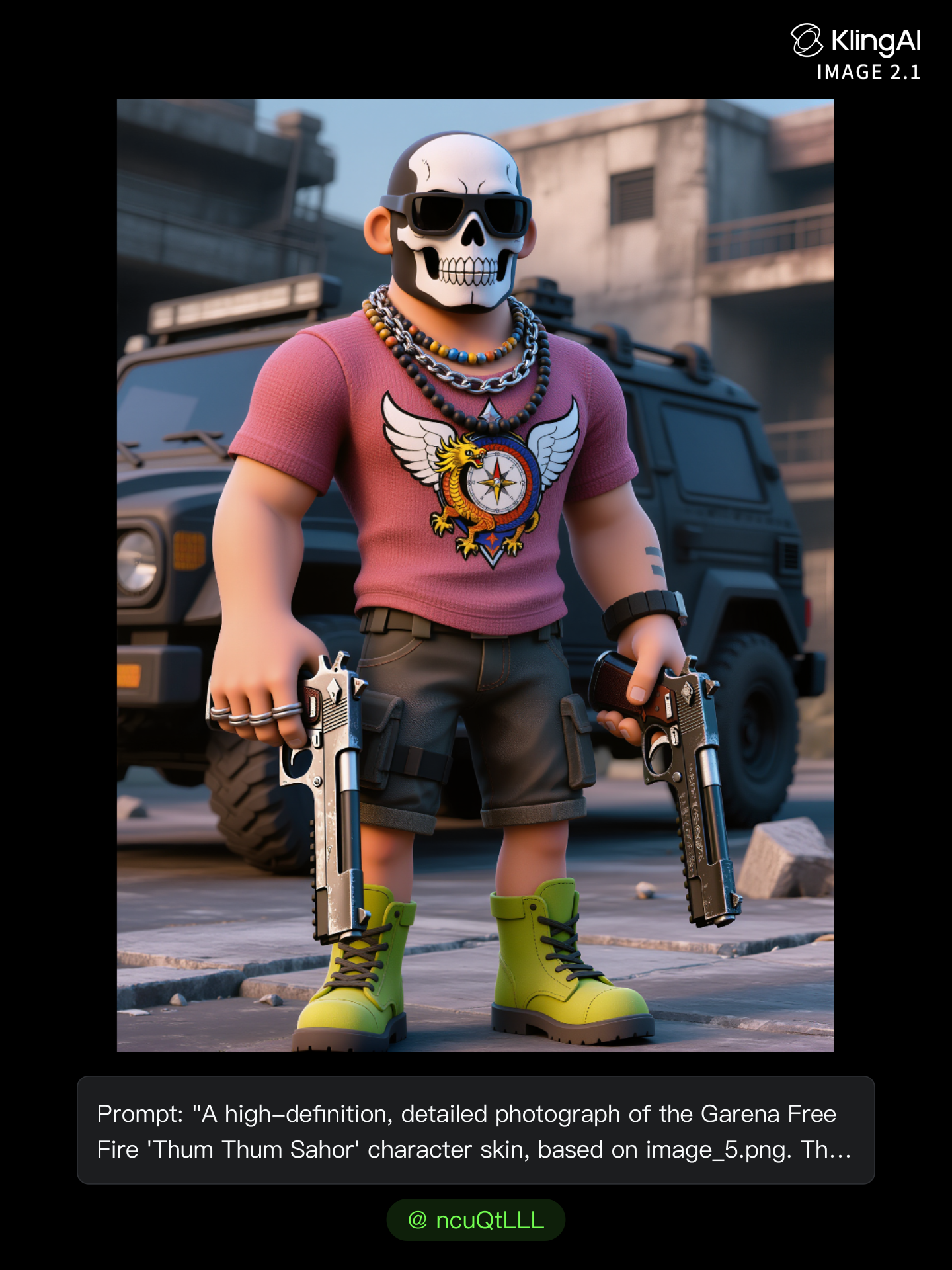 Kling AI work 317489199665523 - custom character AI image