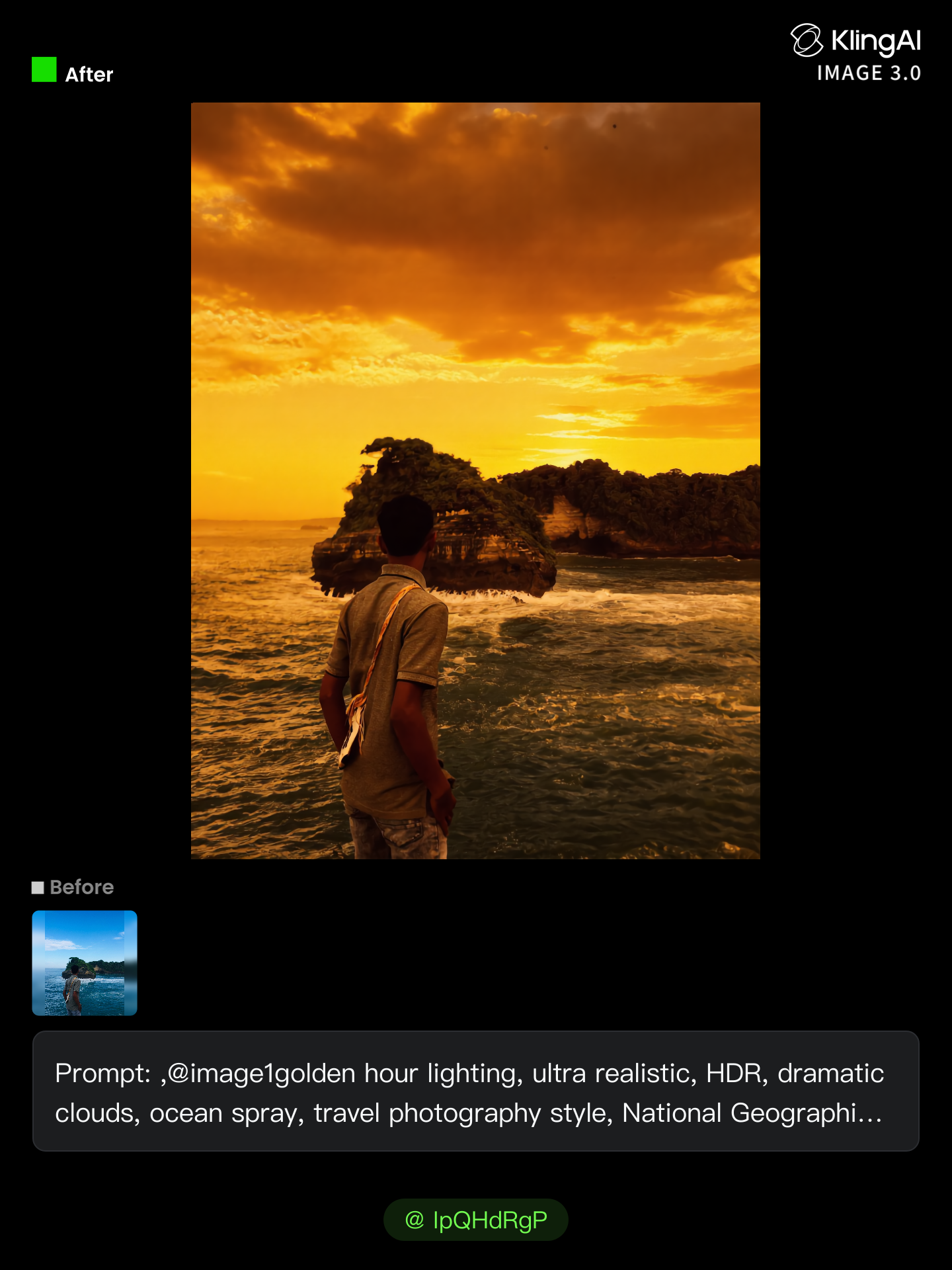 Kling AI work 309077719618829 - lighting in photography AI image
