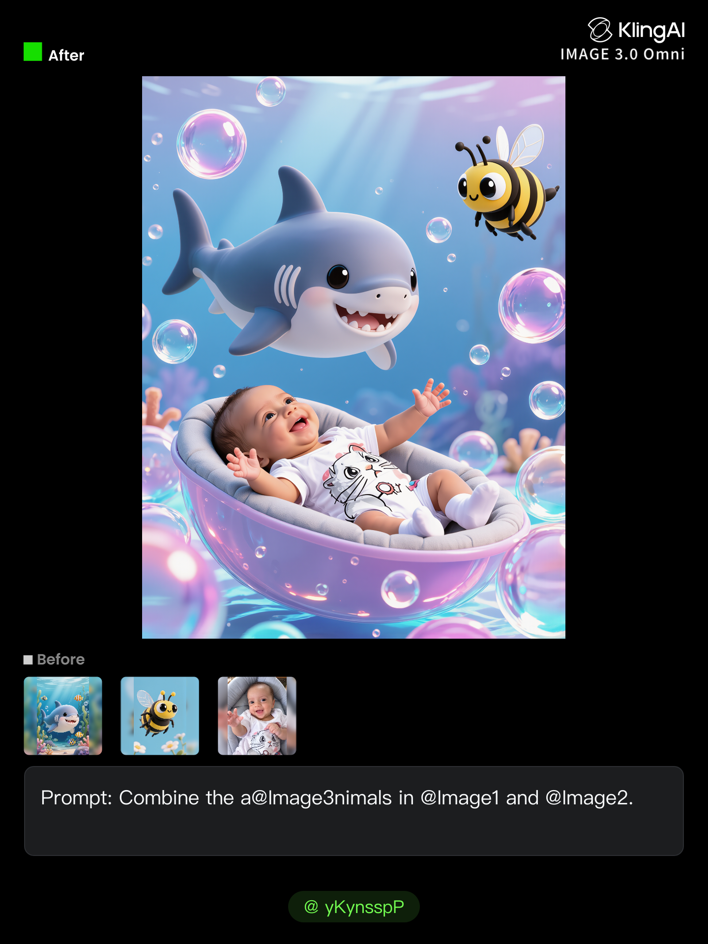 Kling AI work 320873210523590 - app to combine photos AI image