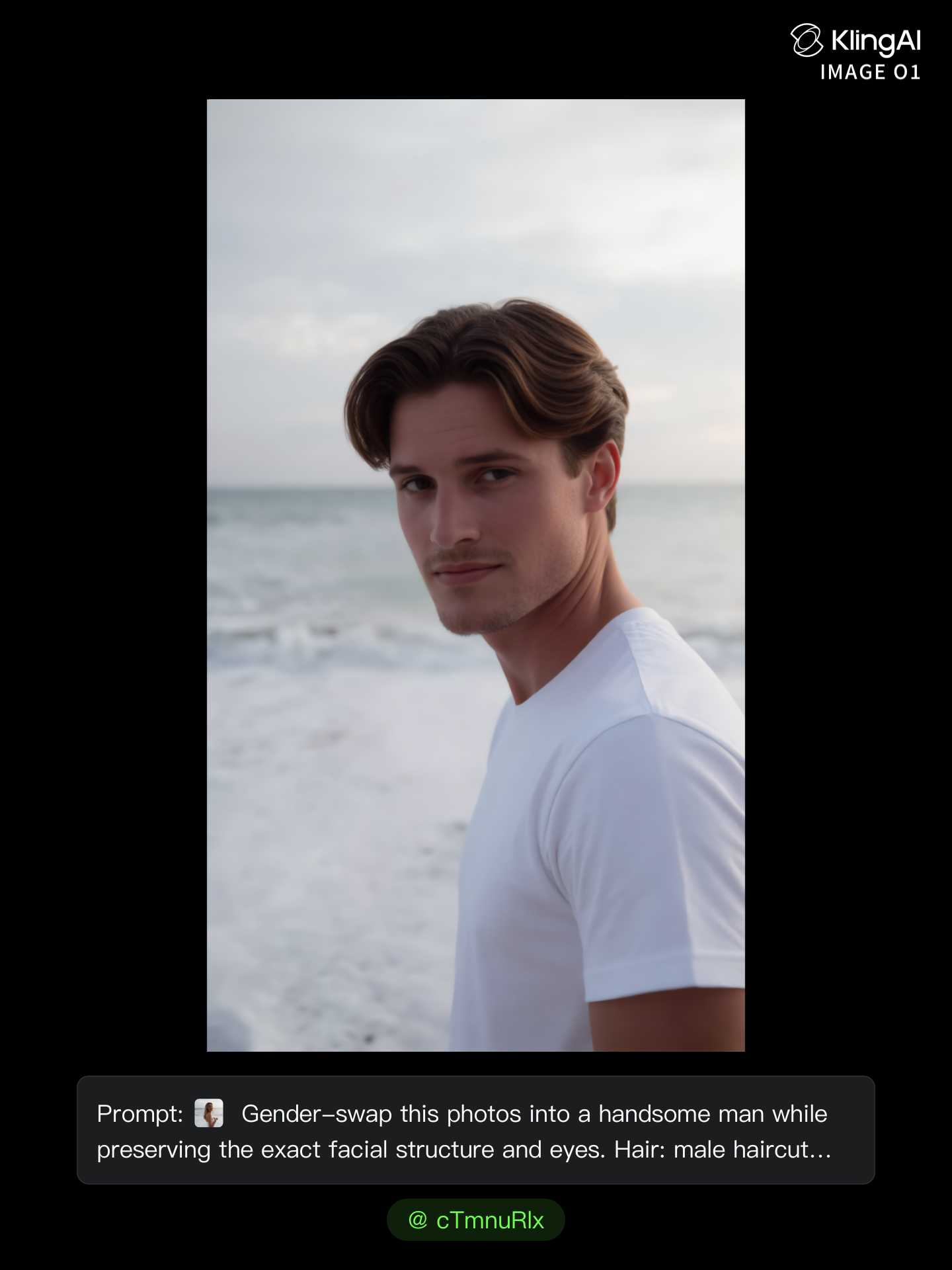 Kling AI work 299711848612639 - good haircut for men AI image