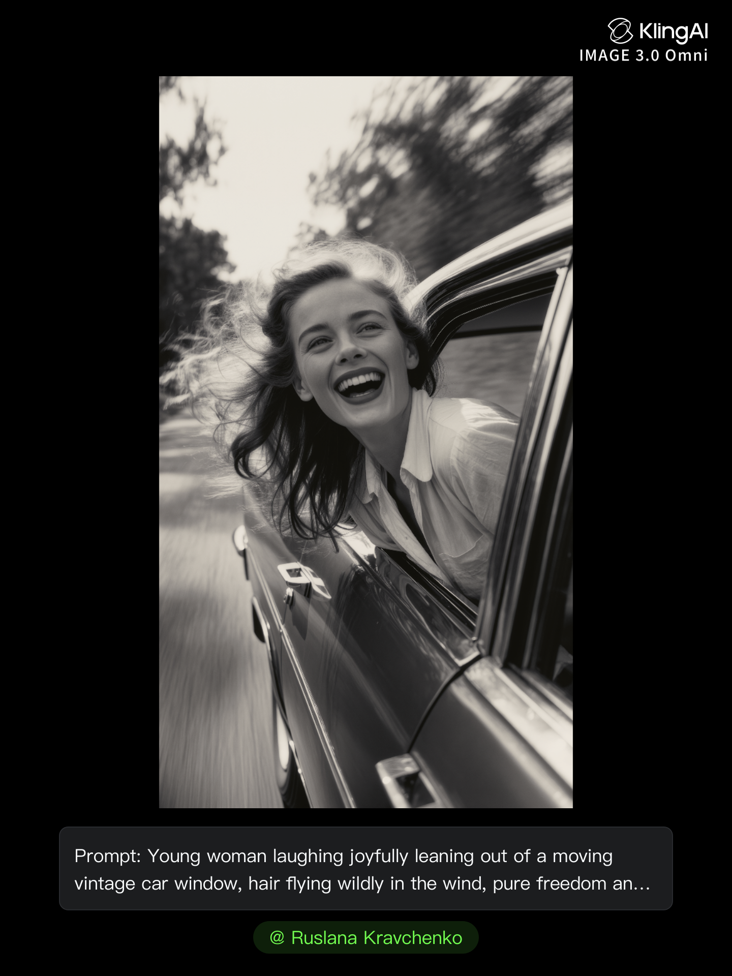 Kling AI work 312372147506239 - blurred motion photography AI image
