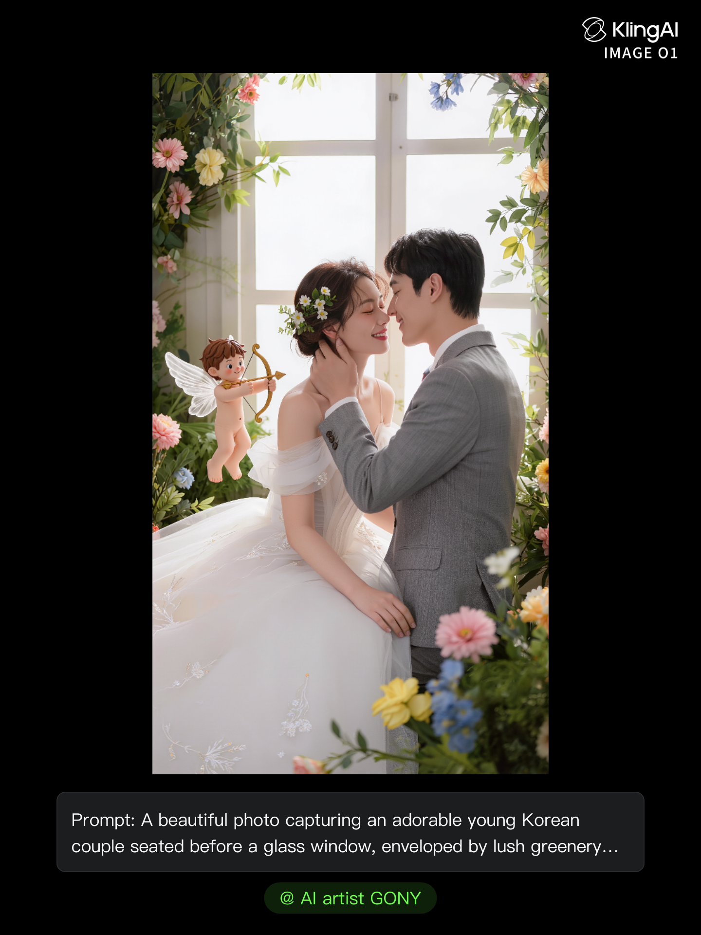Kling AI work 300688528304208 - cupid picture AI image