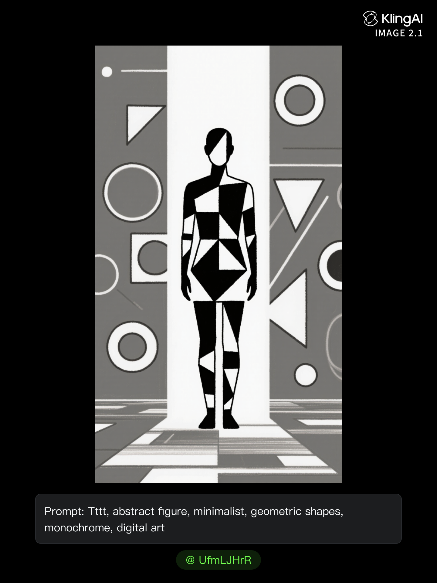 Kling AI work 310067546523020 - abstract art generator AI image