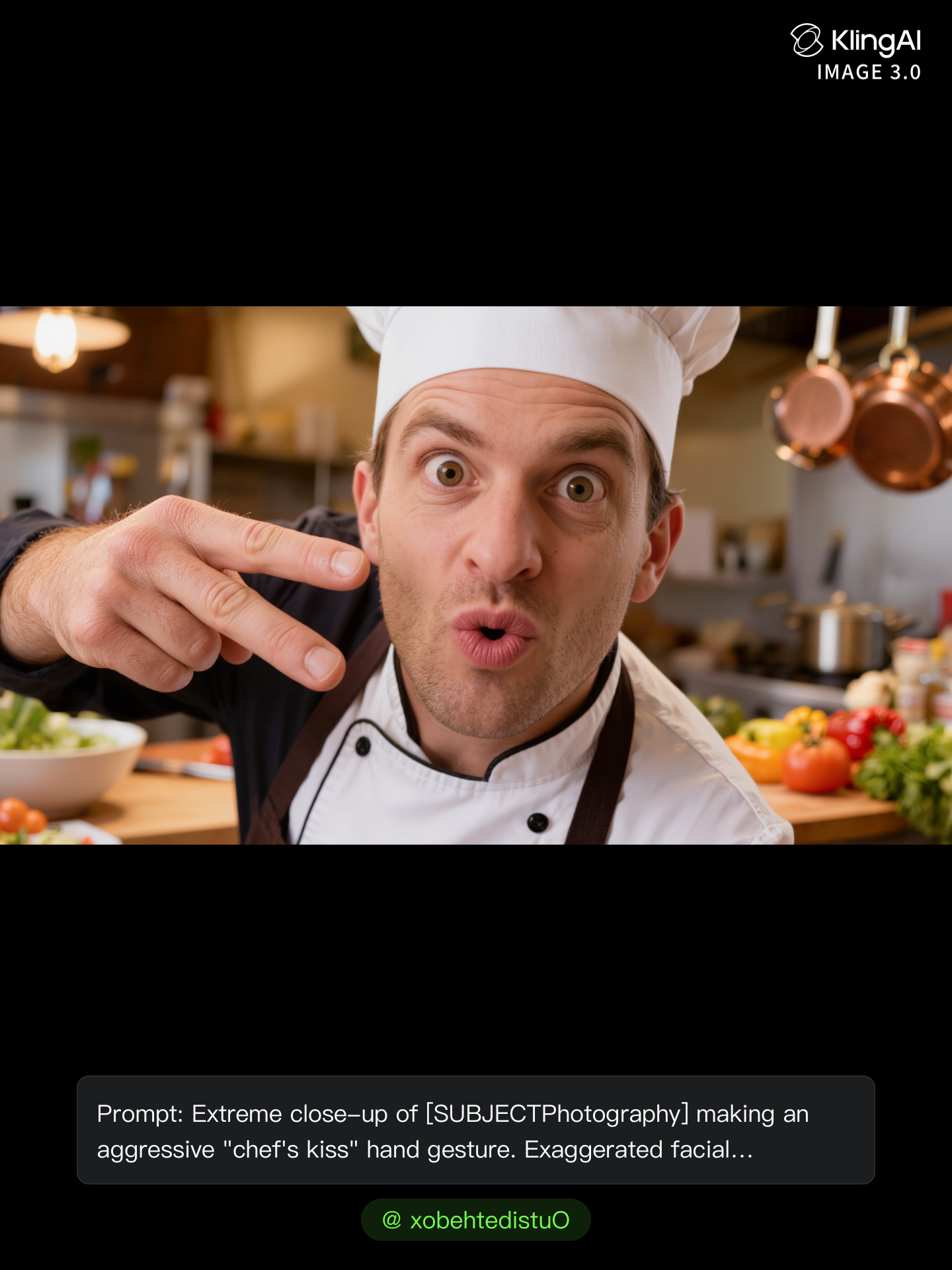 CHEF'S KISS - PEACE OUT - gif cartoon kiss AI image