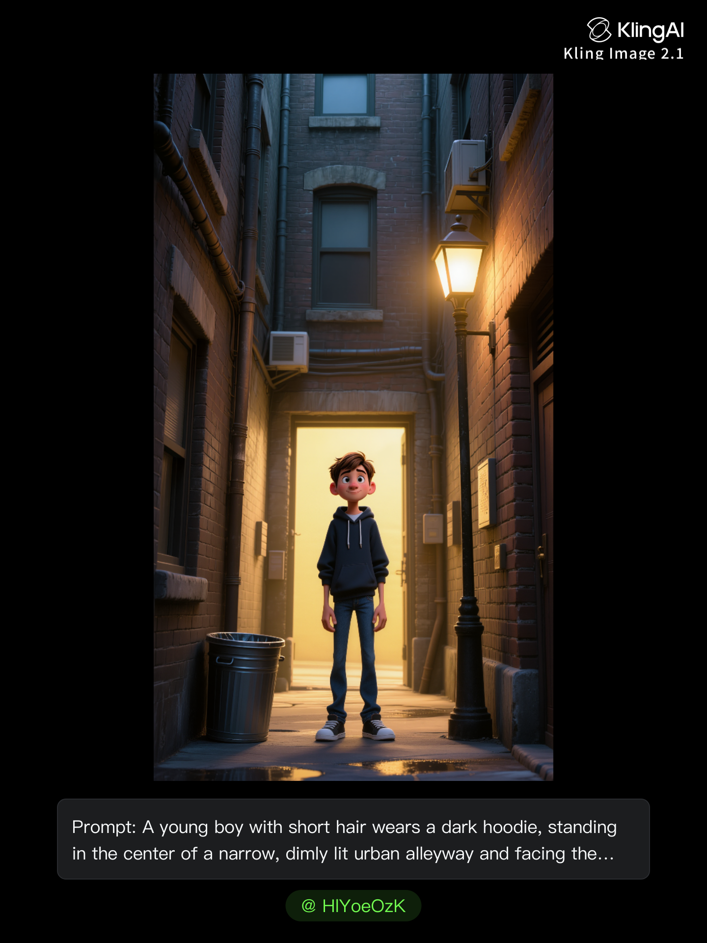 A cinematic 3D animated teenage  - hentia animated AI image