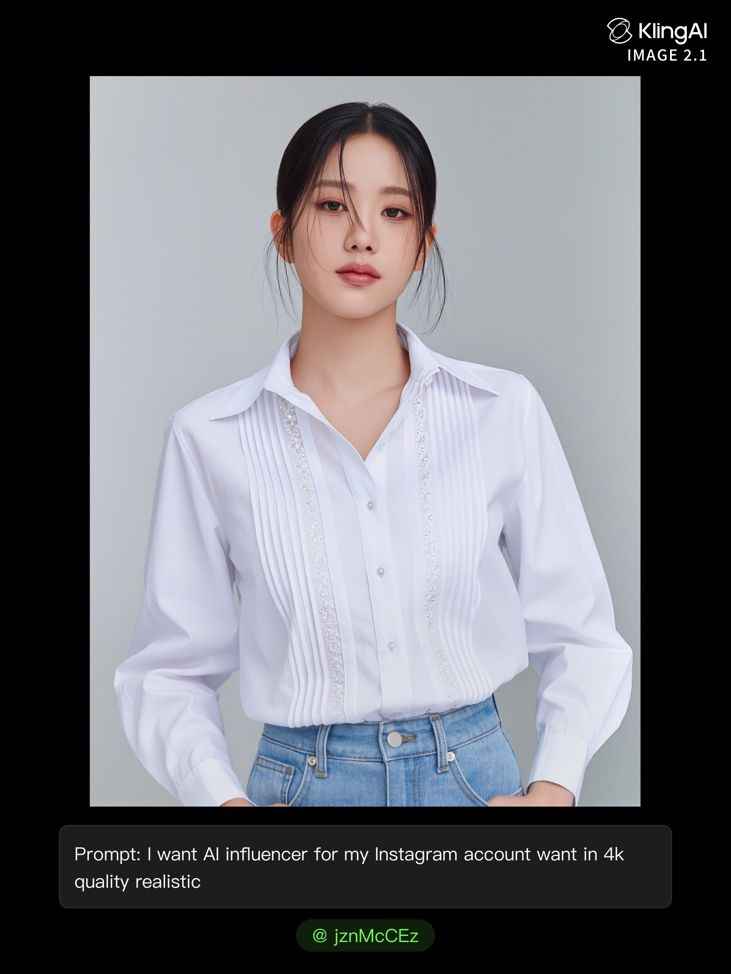 Kling AI work 310057203522392 - ai influencer generator AI image