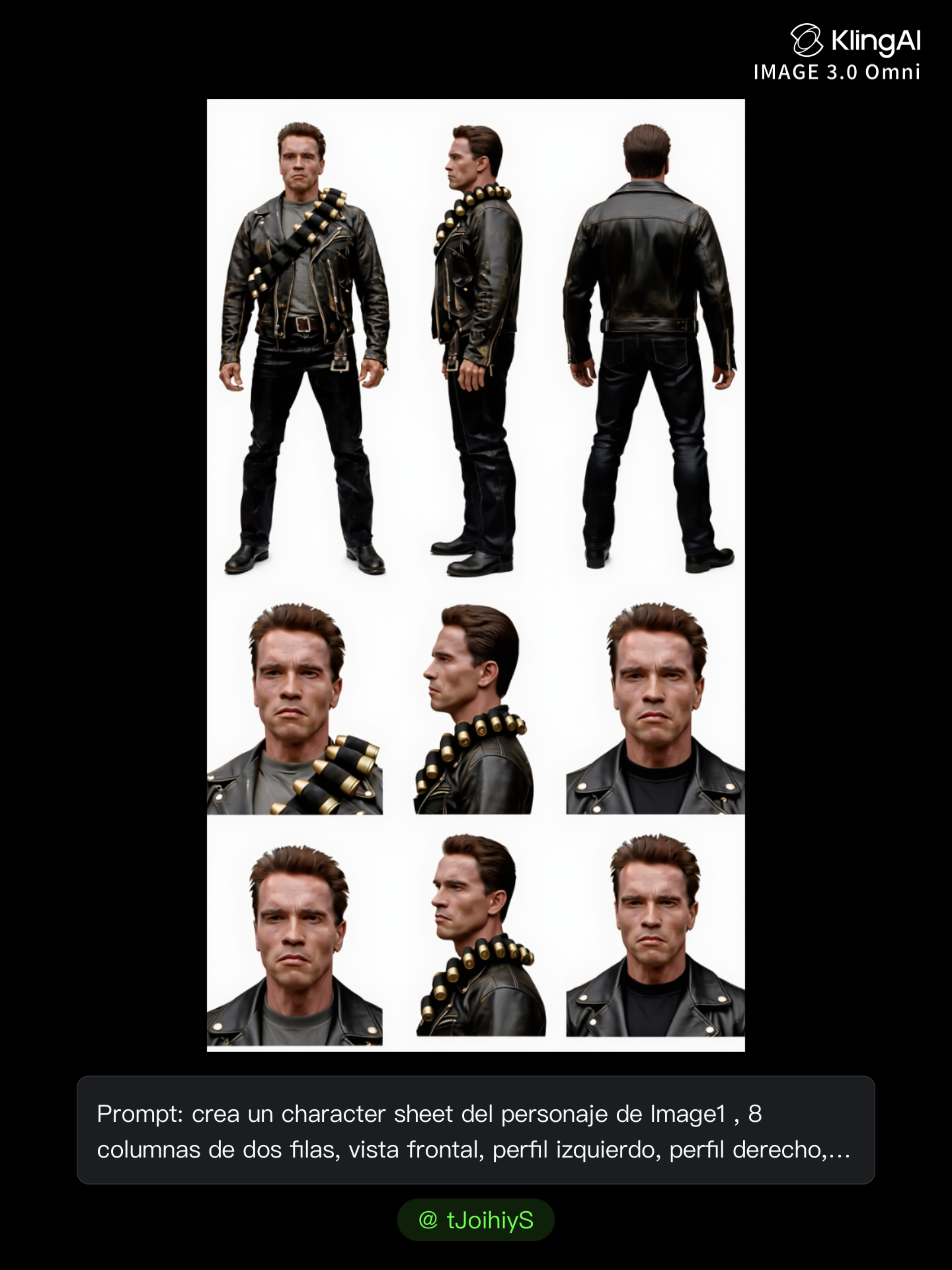 Kling AI work 307857575302276 - AI Sprite Sheet Maker AI image