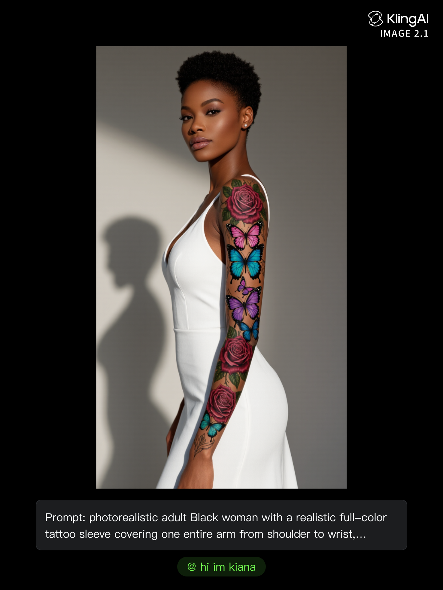 This is some beautiful art - best free ai tattoo generator AI image