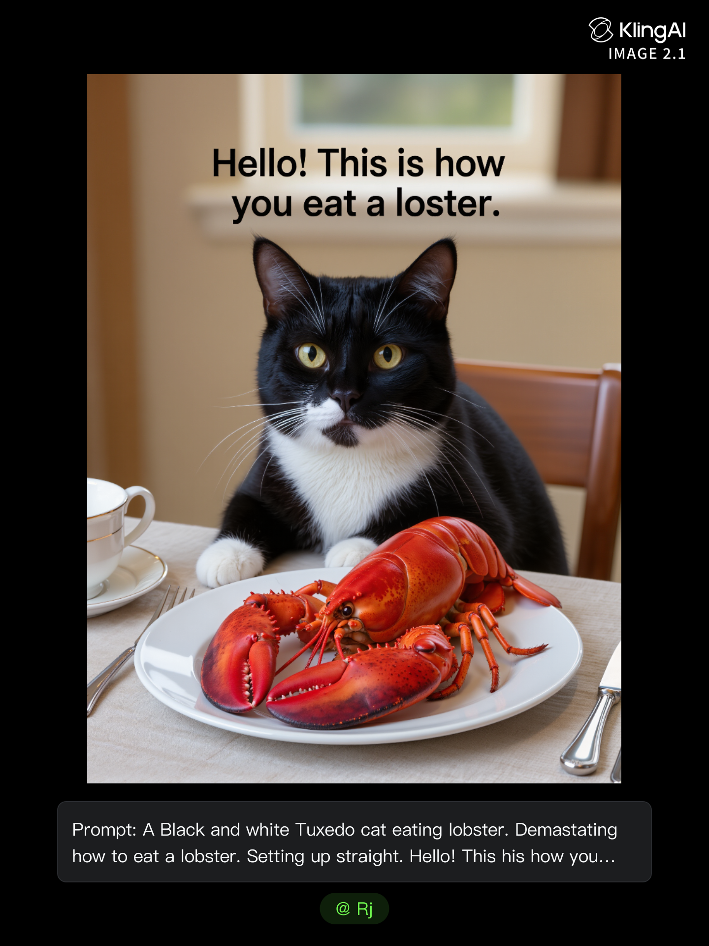 Kling AI work 309725245661862 - eat scene AI image