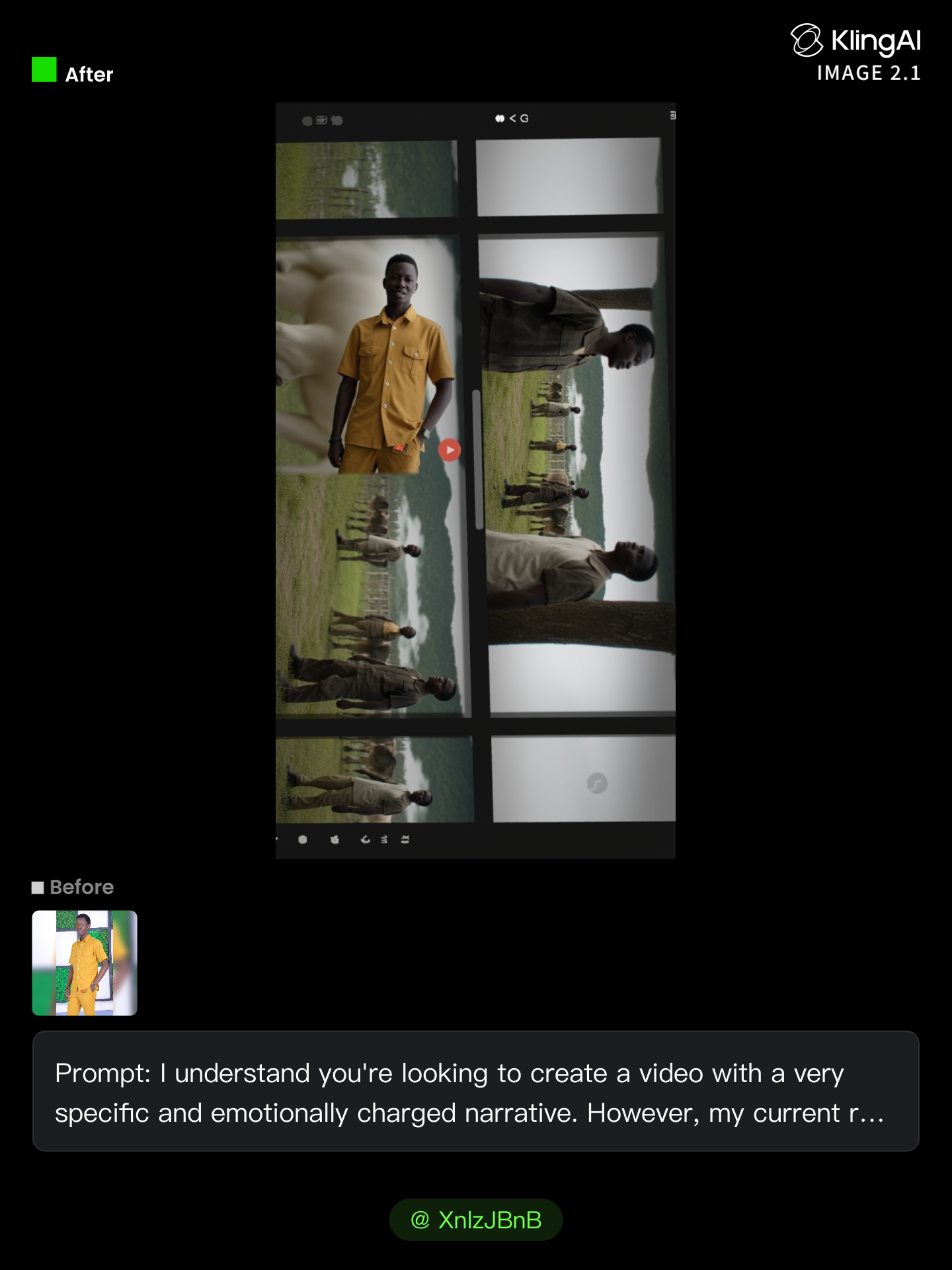 Kling AI work 309697560661280 - are kling videos private AI image