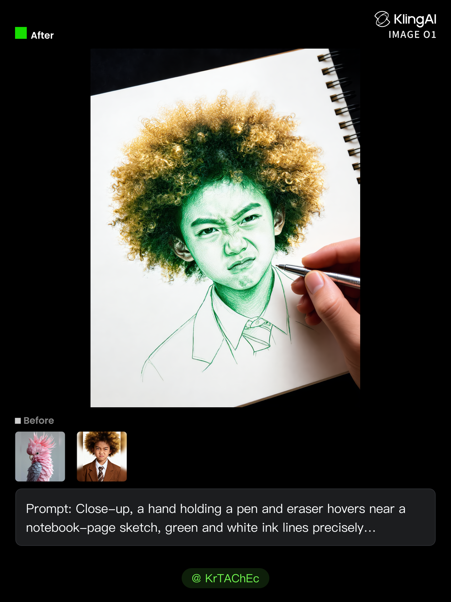 Kling AI work 307045071611497 - Magic Eraser AI image