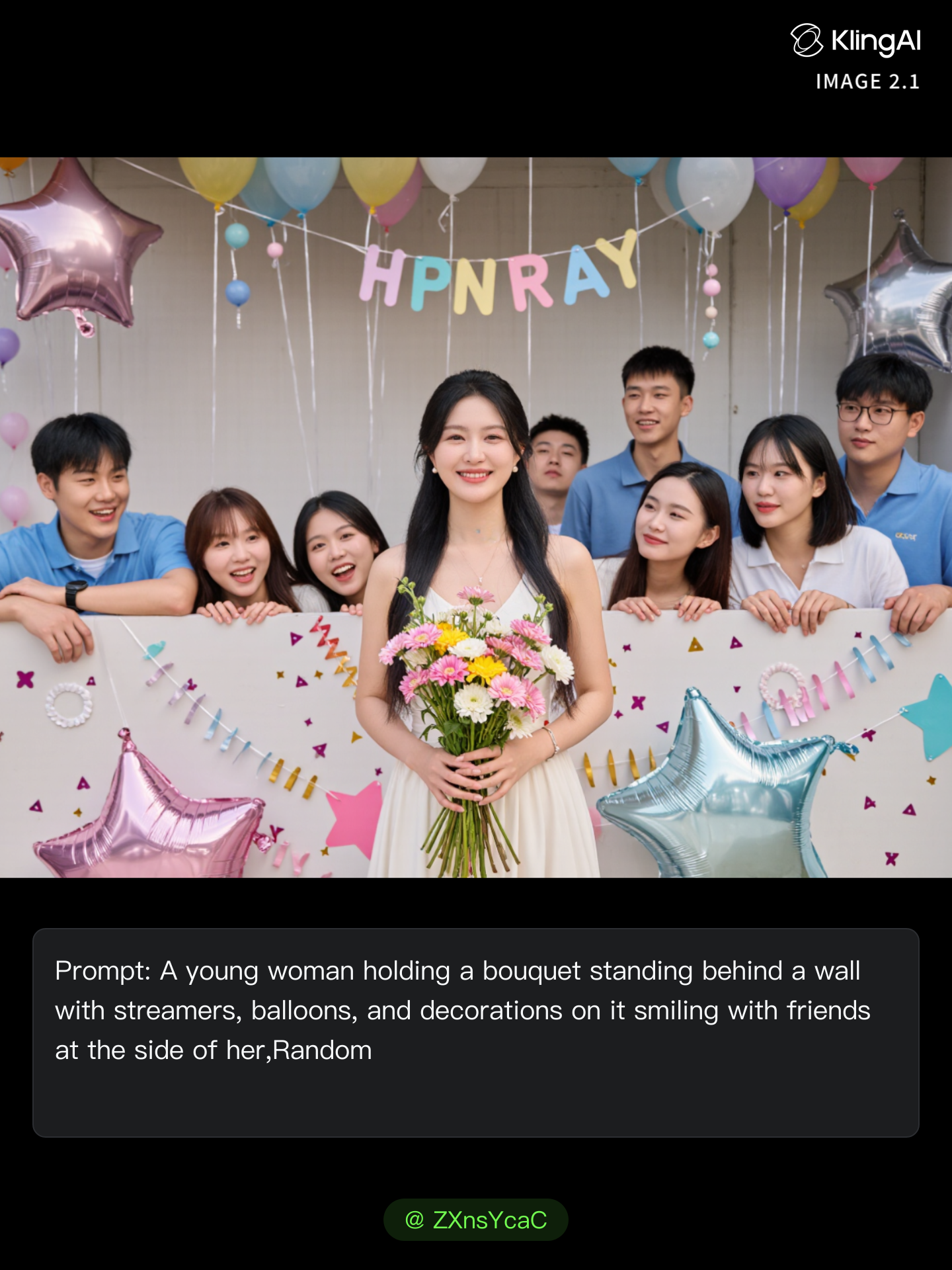 Kling AI work 309872070617403 - glow in the dark balloons AI image