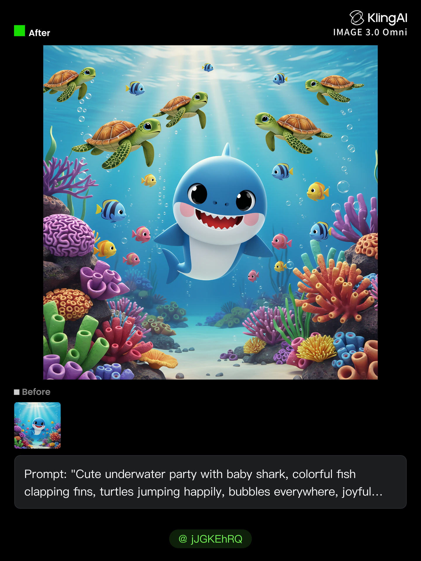 Kling AI work 316468723502874 - ocean style AI image