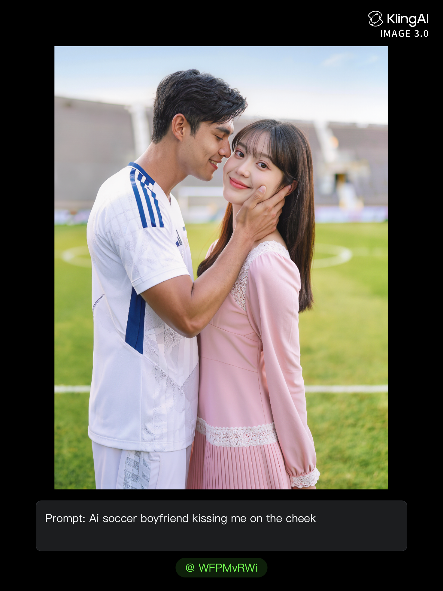 Kling AI work 313814035610324 - kissing kling ai free credits AI image