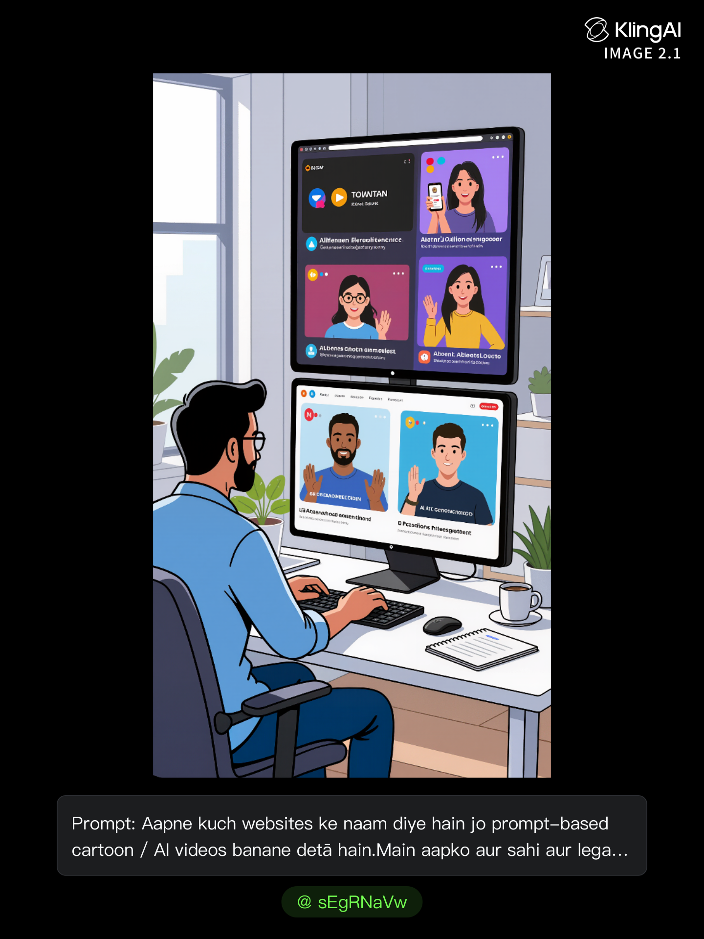 Kling AI work 297095337663136 - kling ai free subscription AI image
