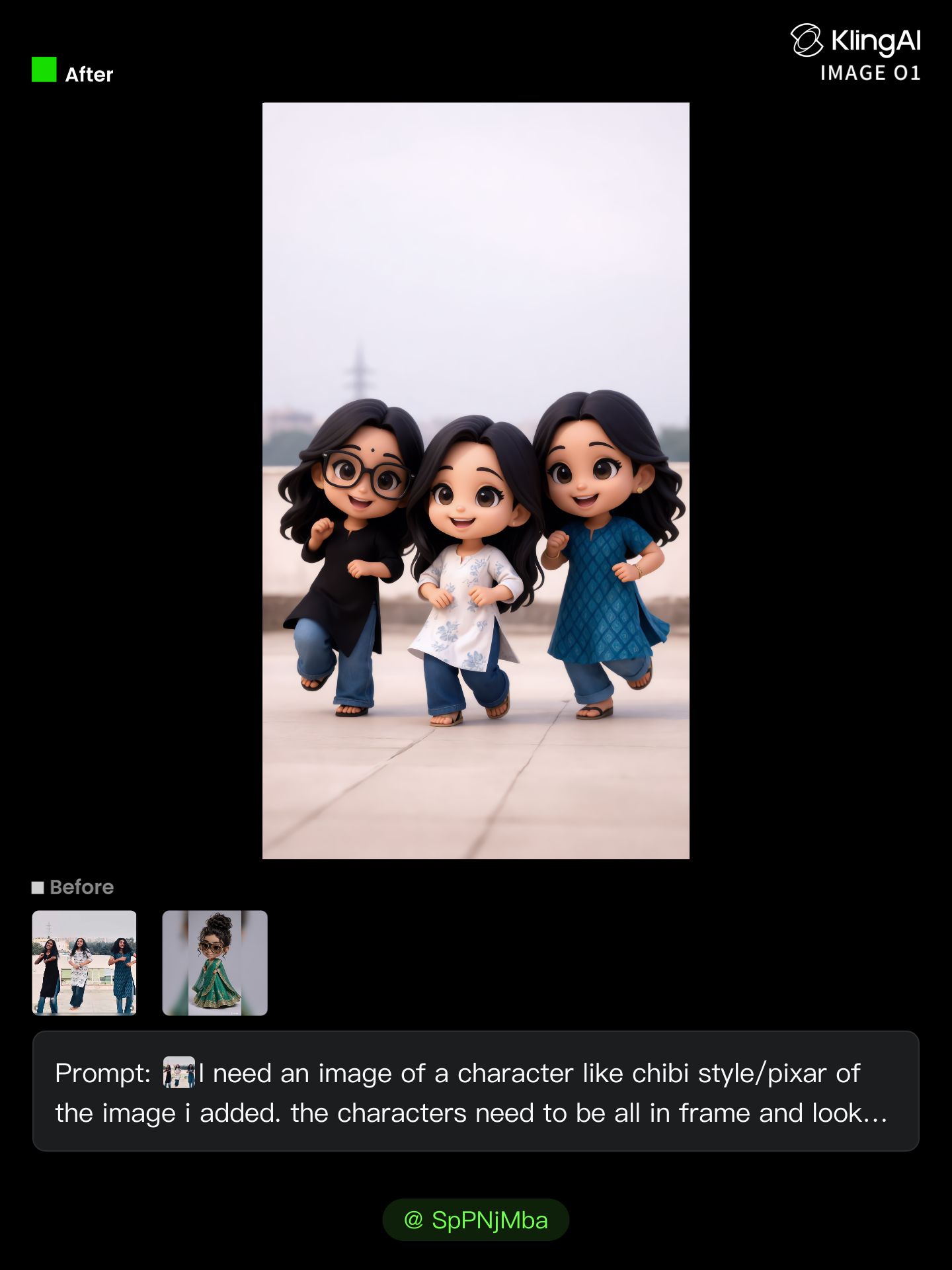 Kling AI work 299653156506211 - how to draw chibi characters AI image