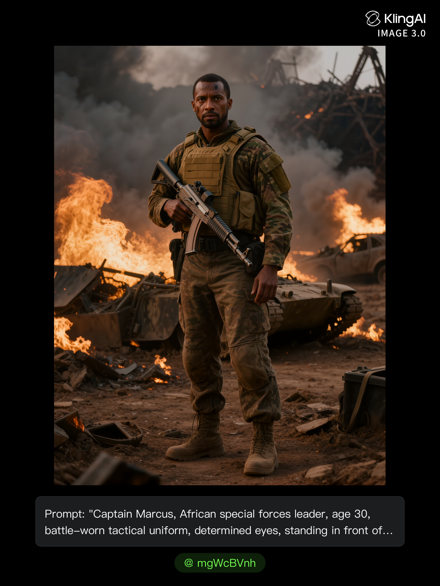 Kling AI work 315224106500894 - movie poster generator AI image