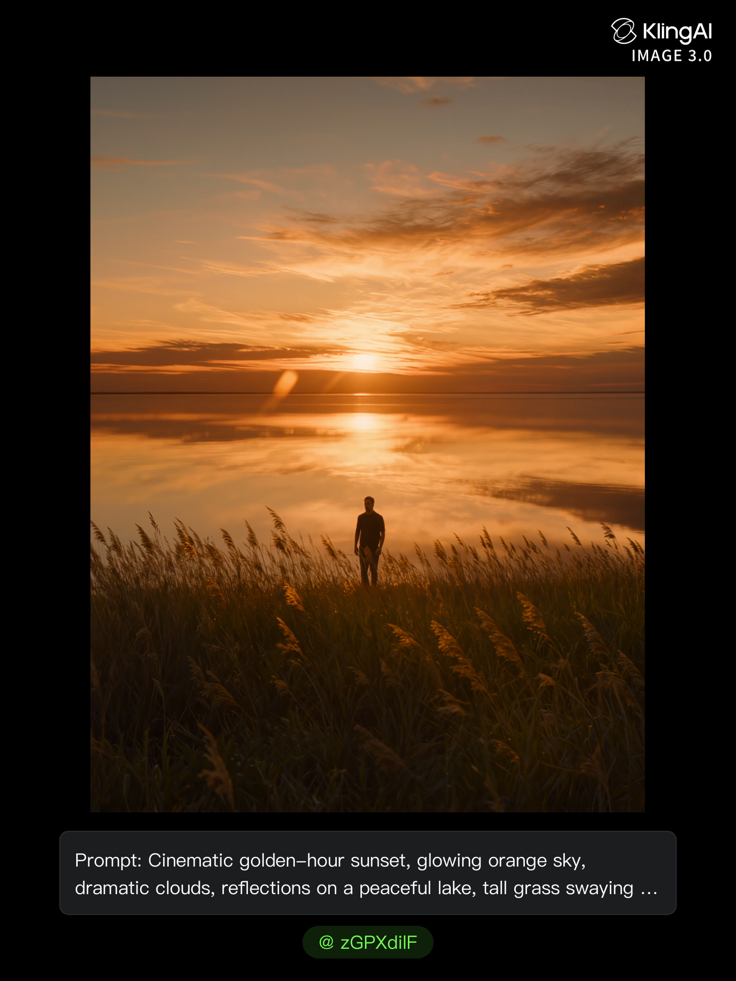 cool cinematic sunset - cinematic style AI image