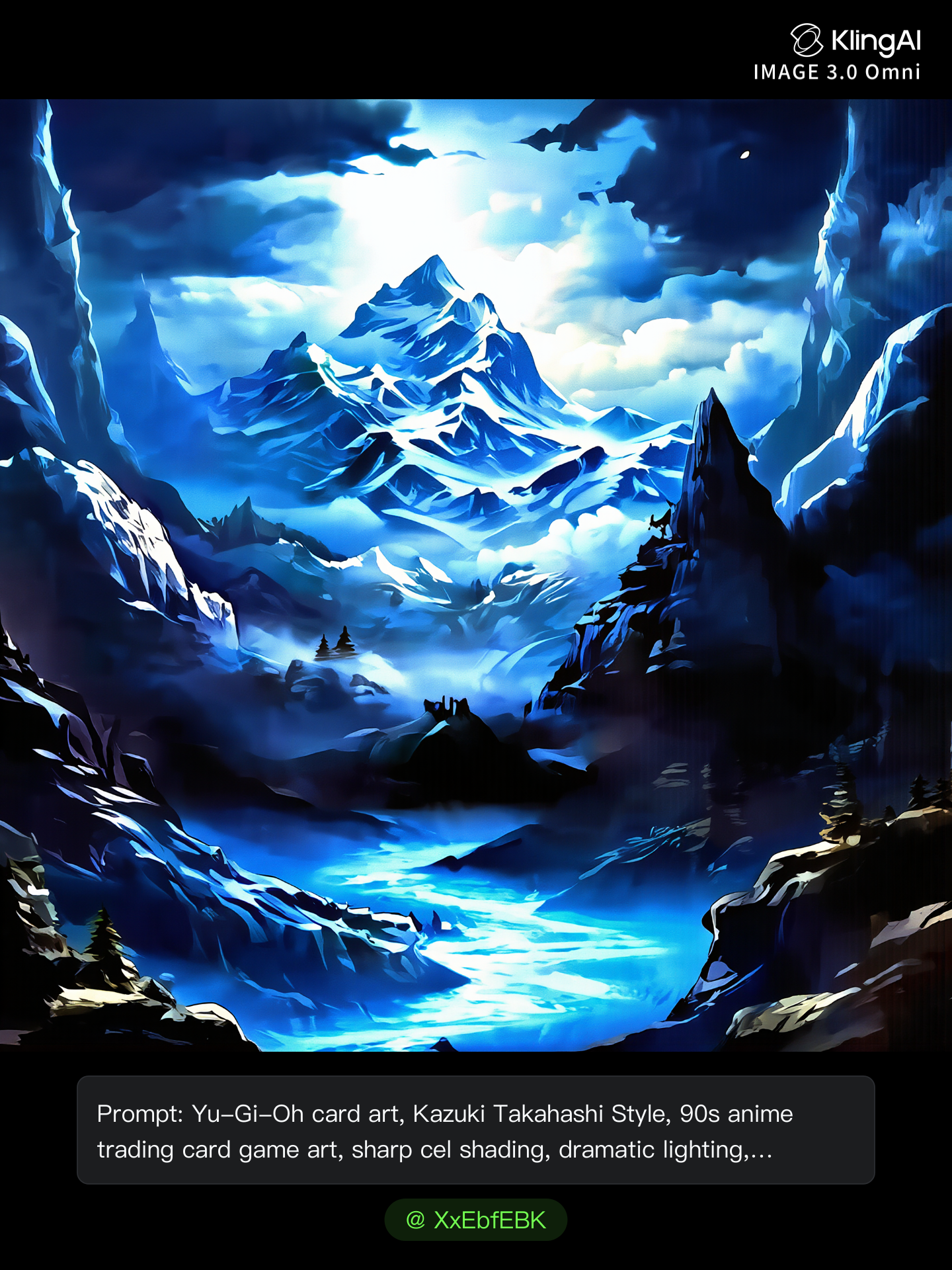 Northern River - anime ai art generator free AI image