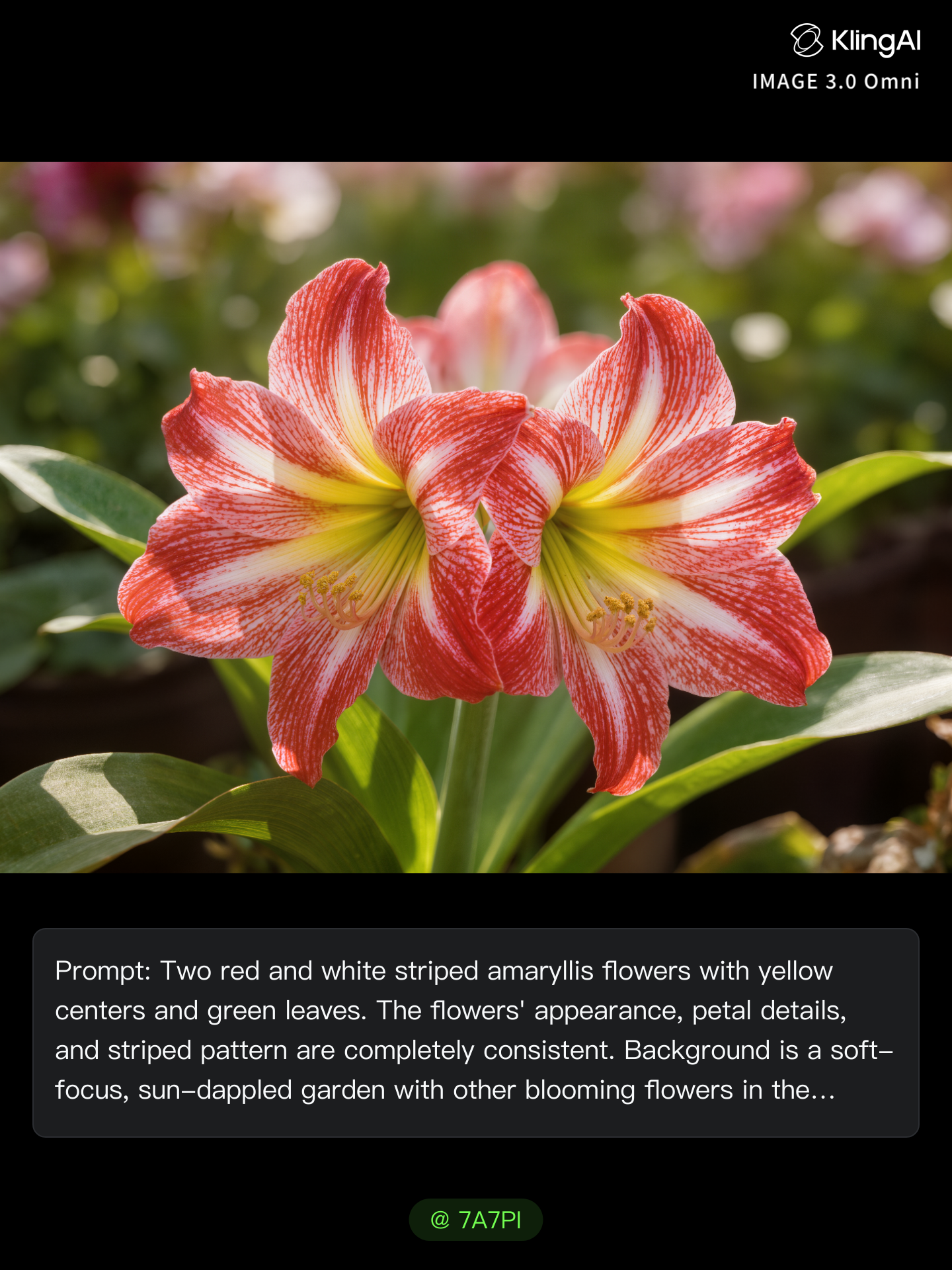 4K Flowers - pictures of flowers in nature AI image