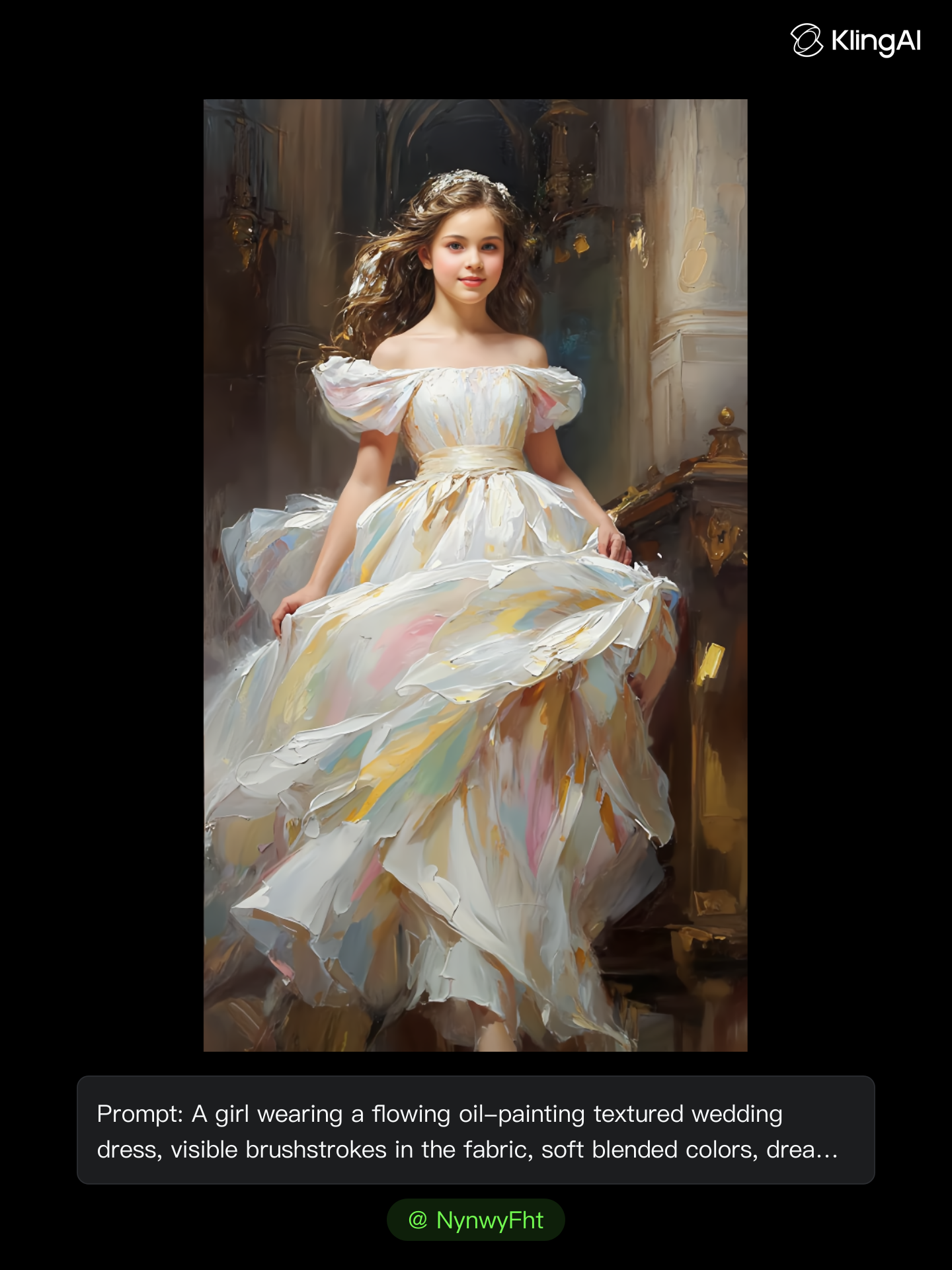 Kling AI work 299885662505135 - dreamy background AI image