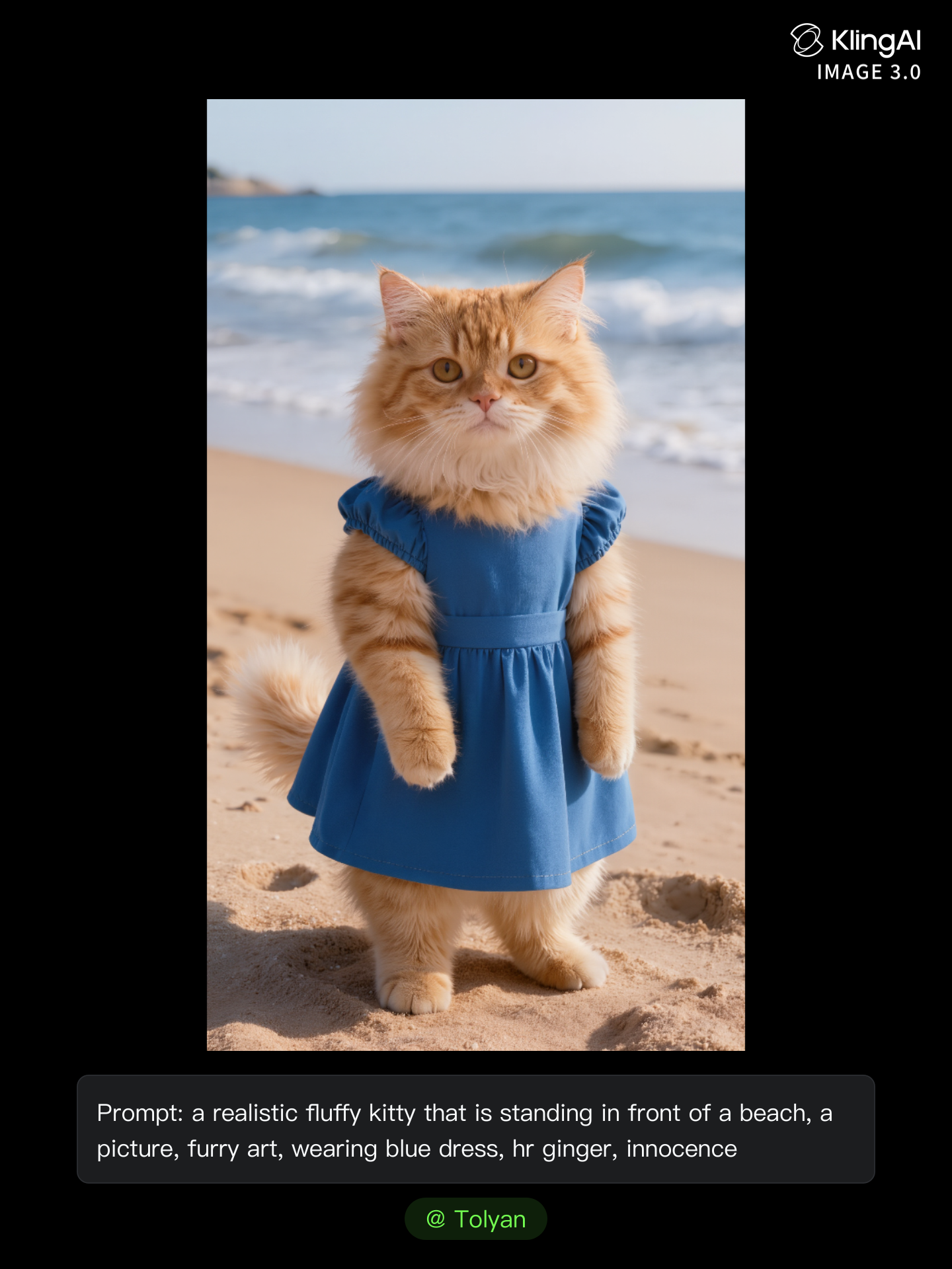 Kling AI work 307854067616952 - furry art generator AI image