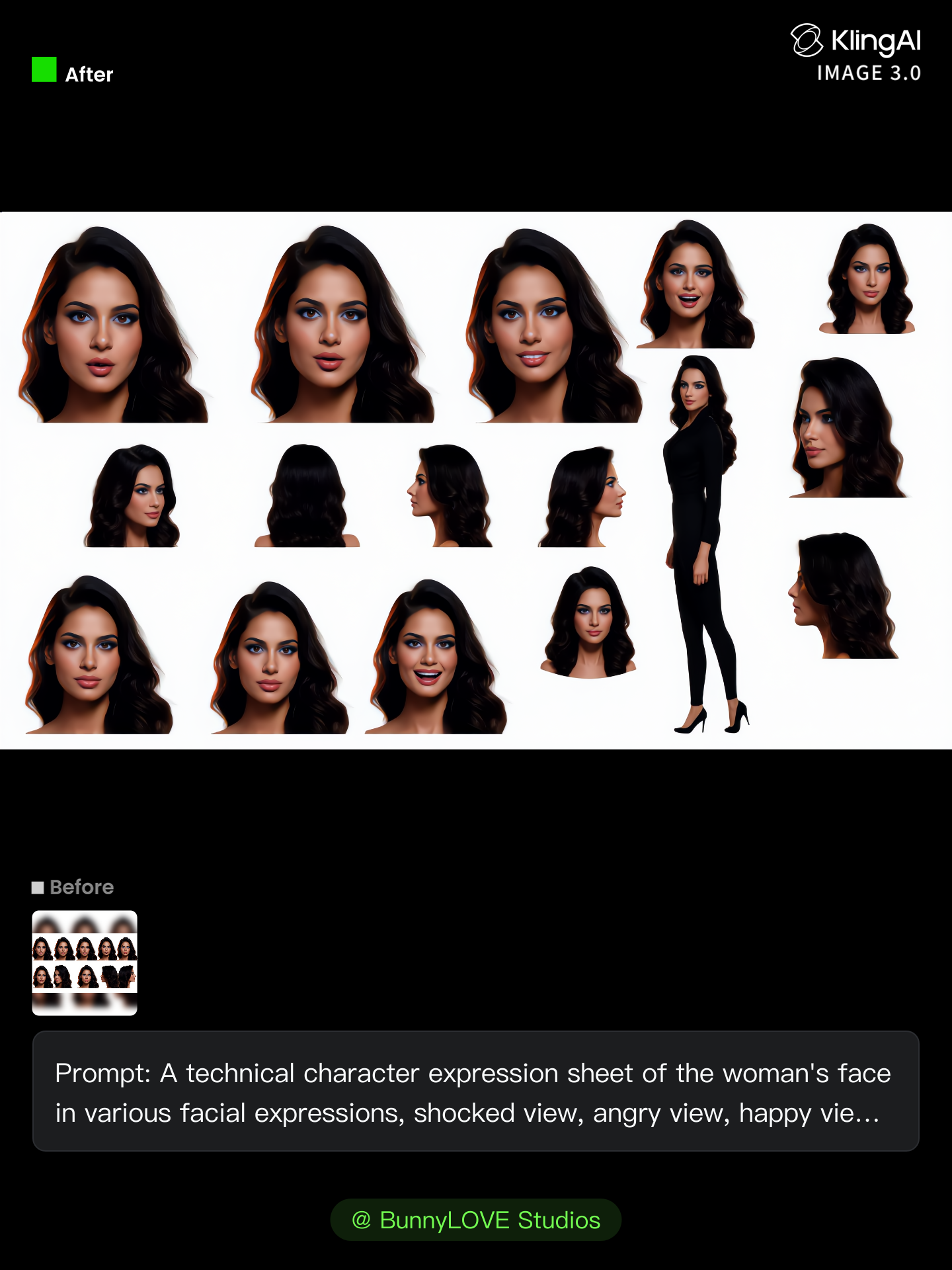 expressions 2 - face expressions ai AI image