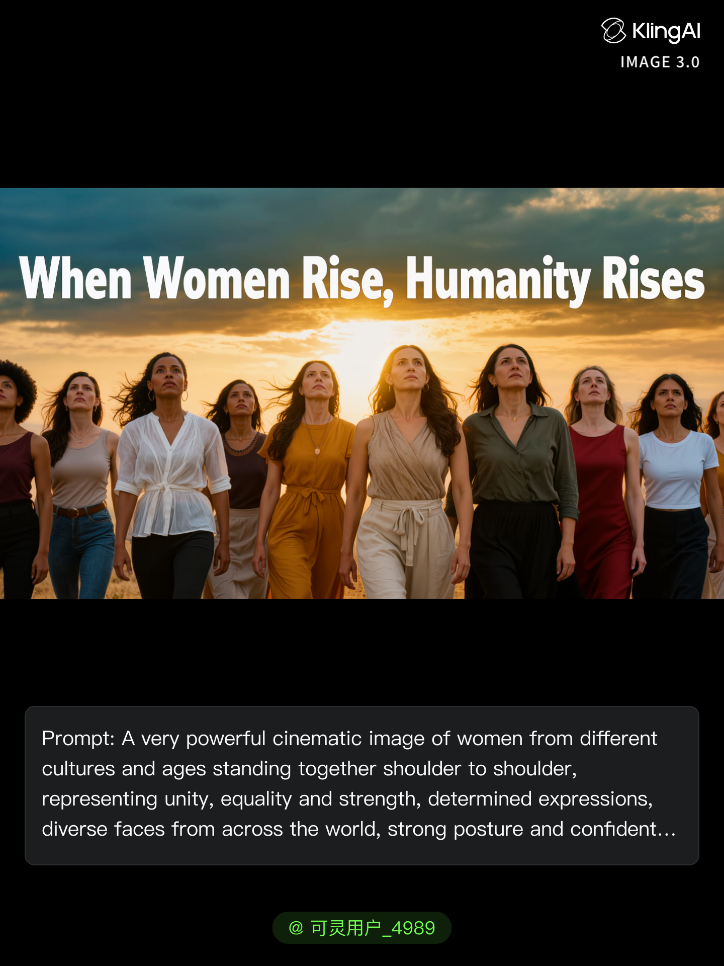 Kling AI work 310026104661207 - women AI image