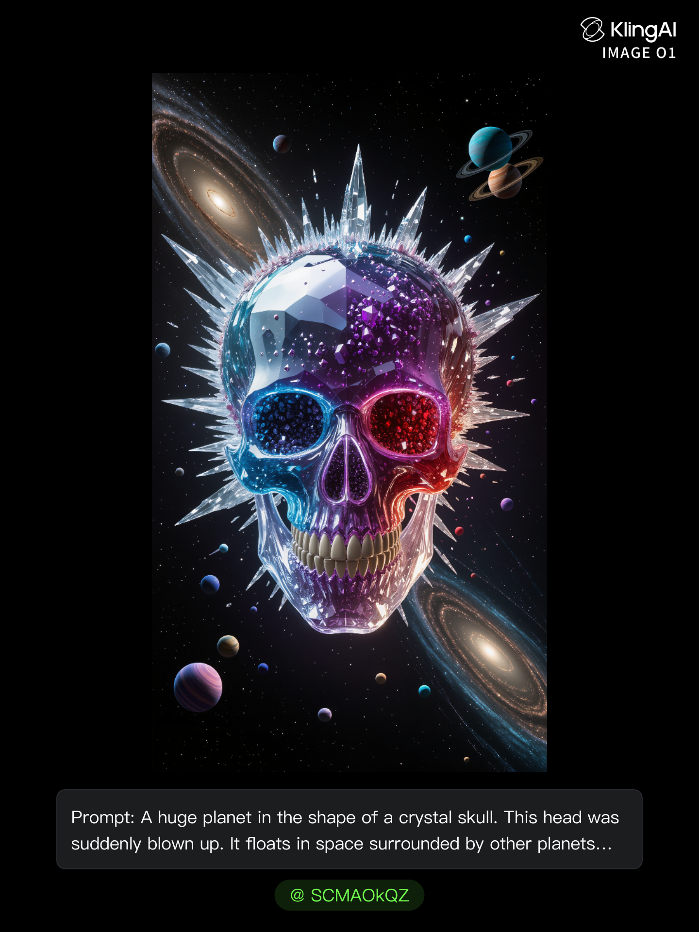 Kling AI work 298481585520694 - head blown off AI image