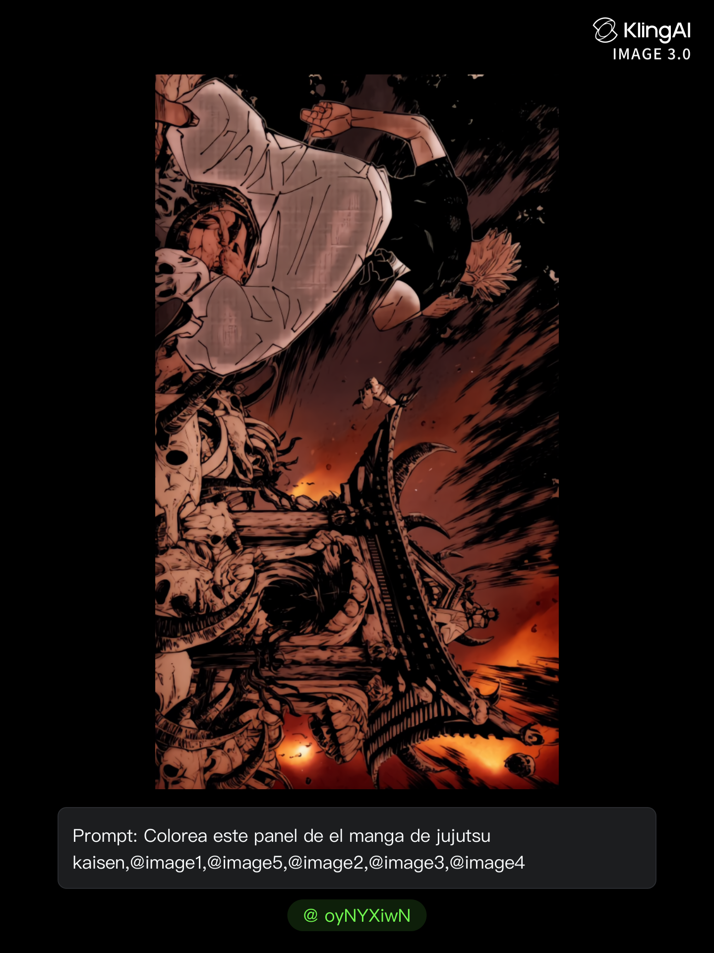 Kling AI work 313554271526203 - backgrounds for manga AI image