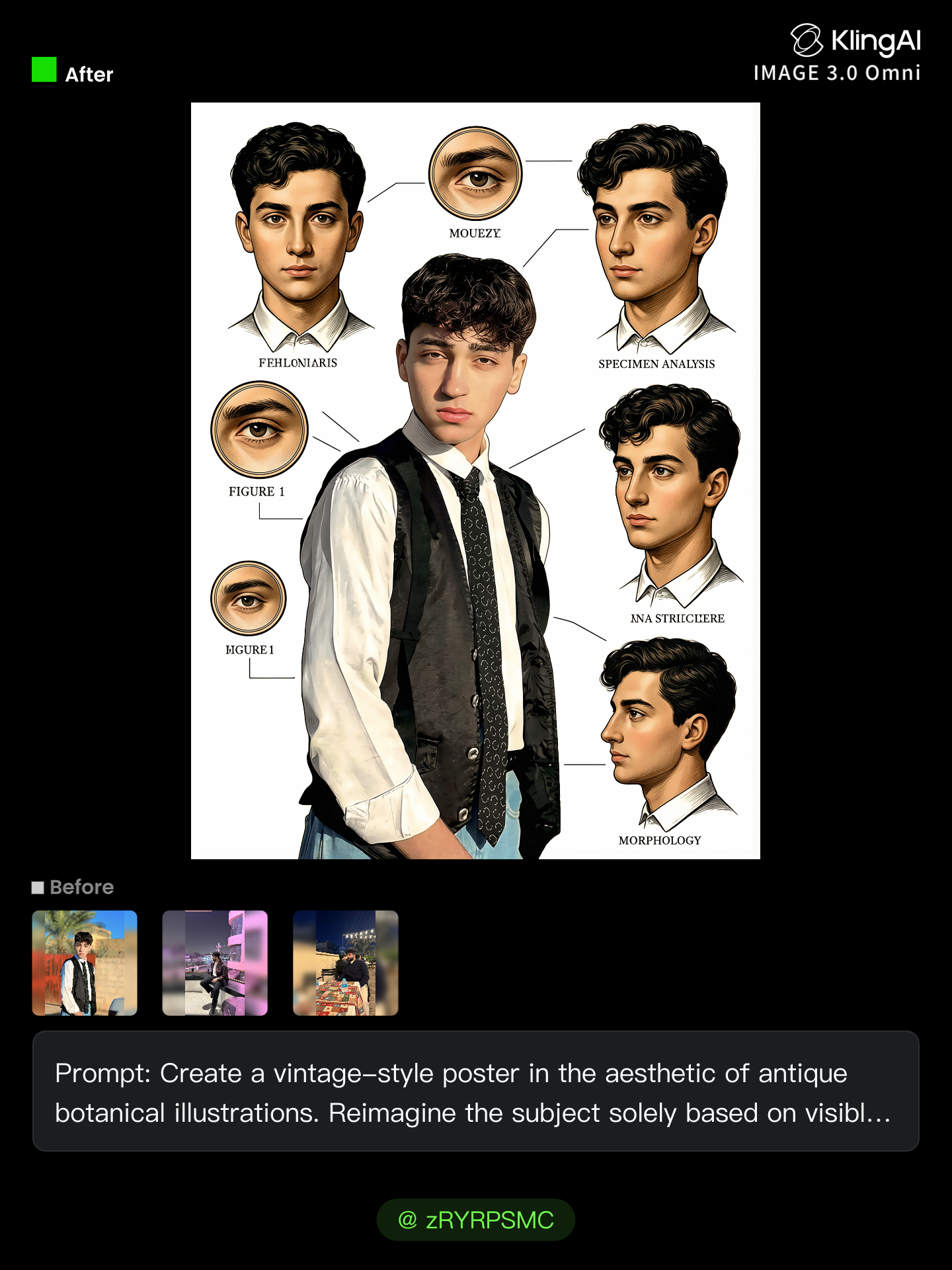 Kling AI work 309450420613620 - image poster design AI image