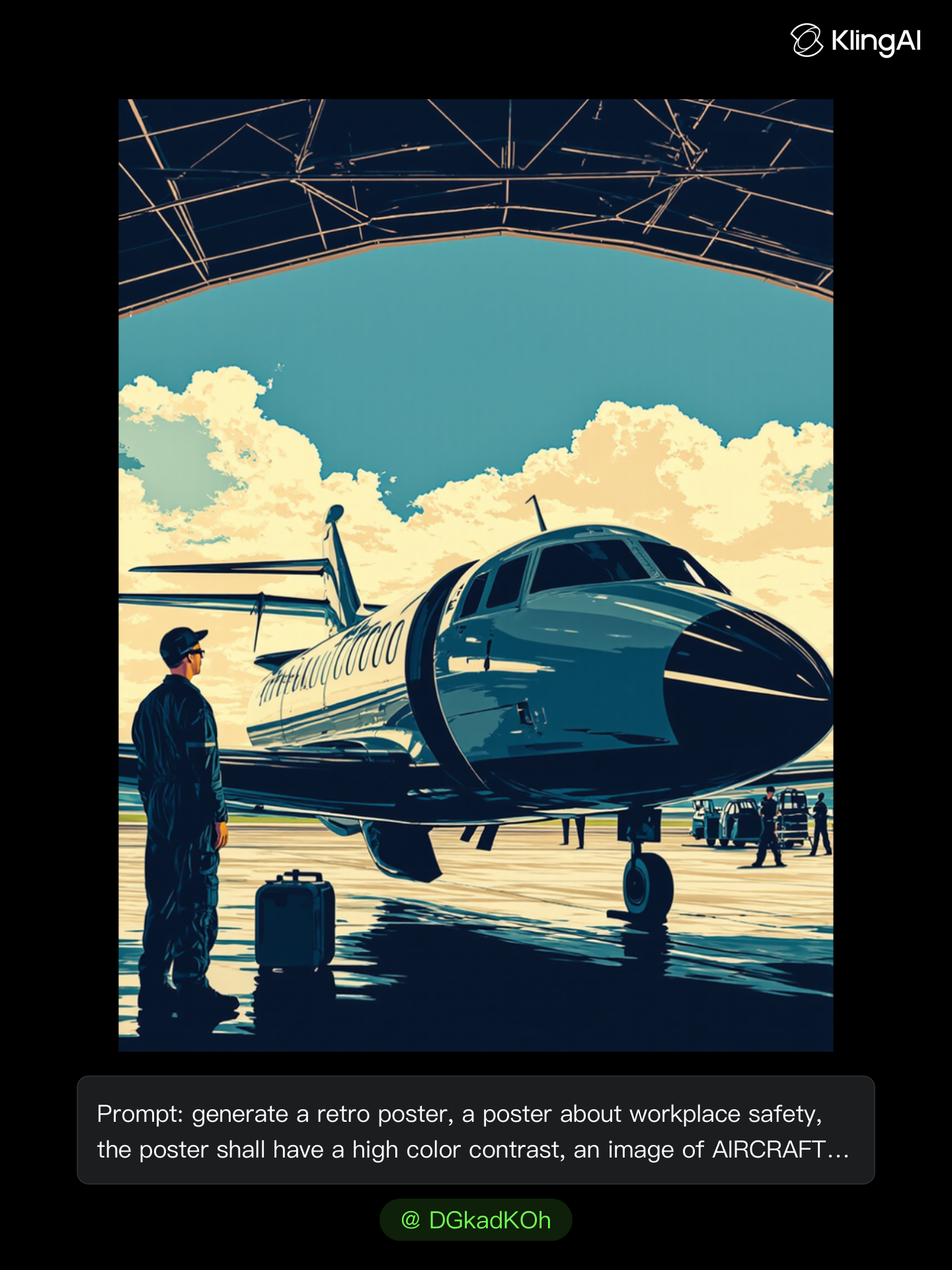Kling AI work 314254319507483 - image poster design AI image