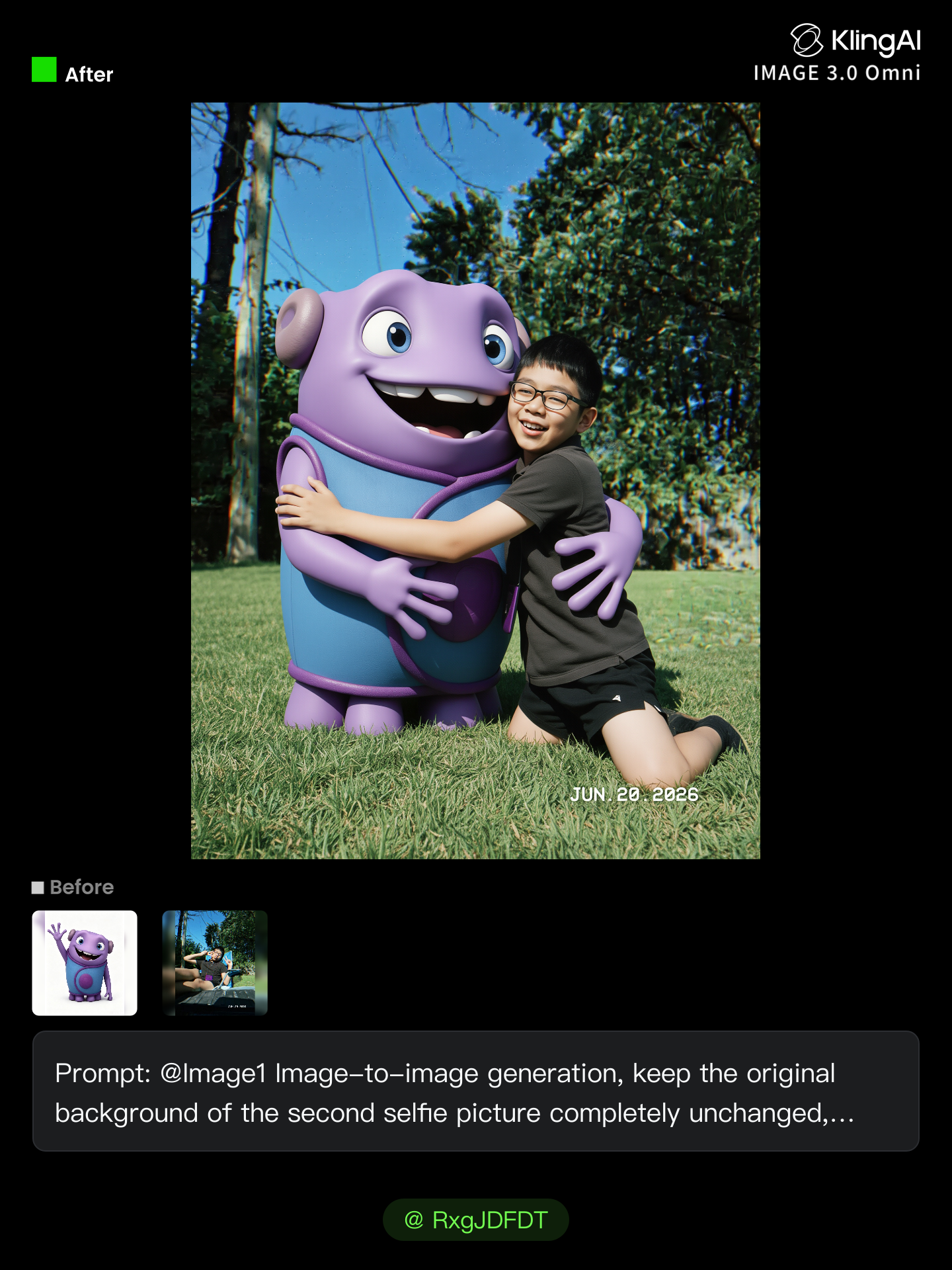 Kling AI work 317834211614067 - picture character AI image