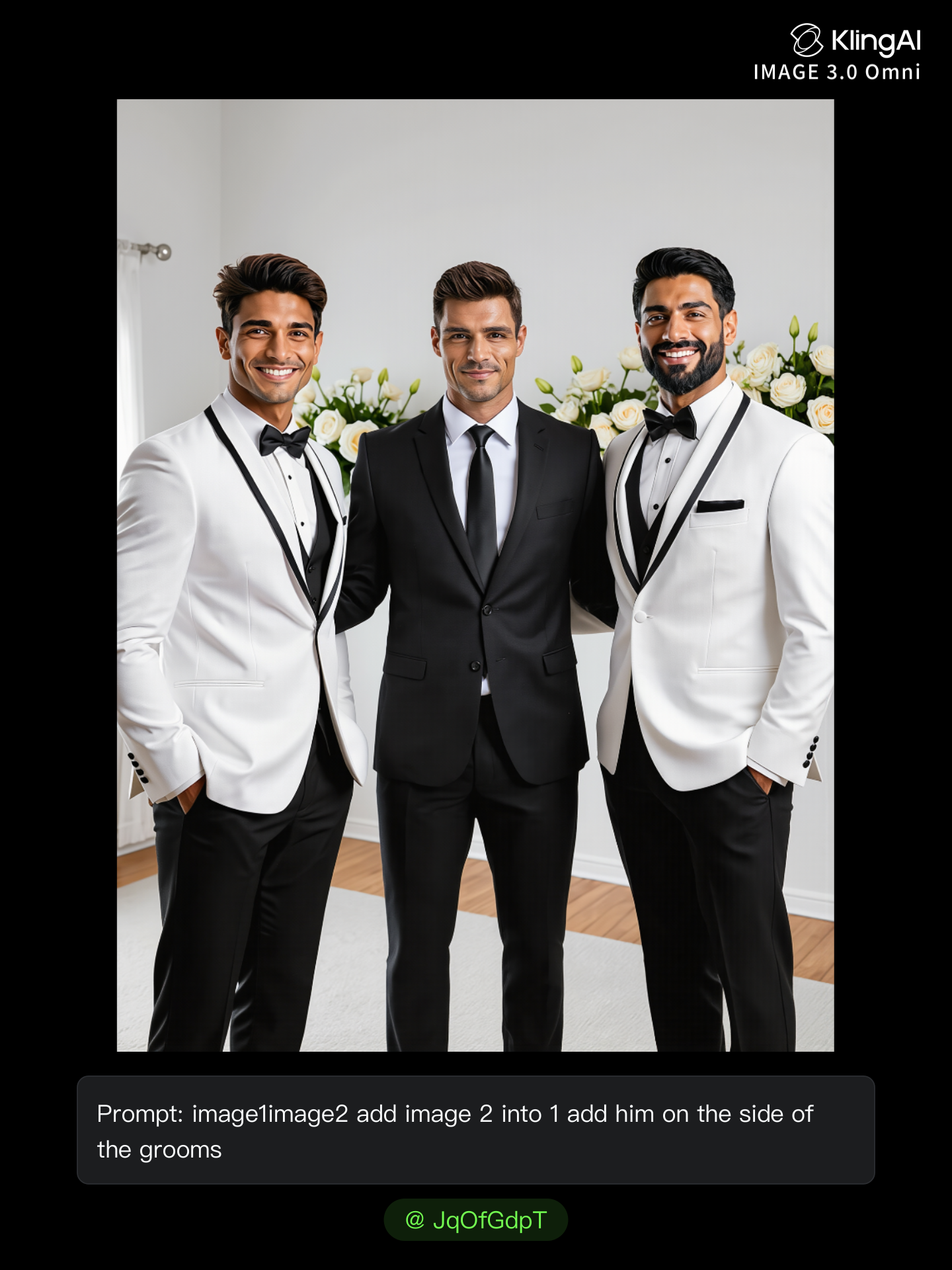 Kling AI work 312613478665579 - add 2 images together AI image